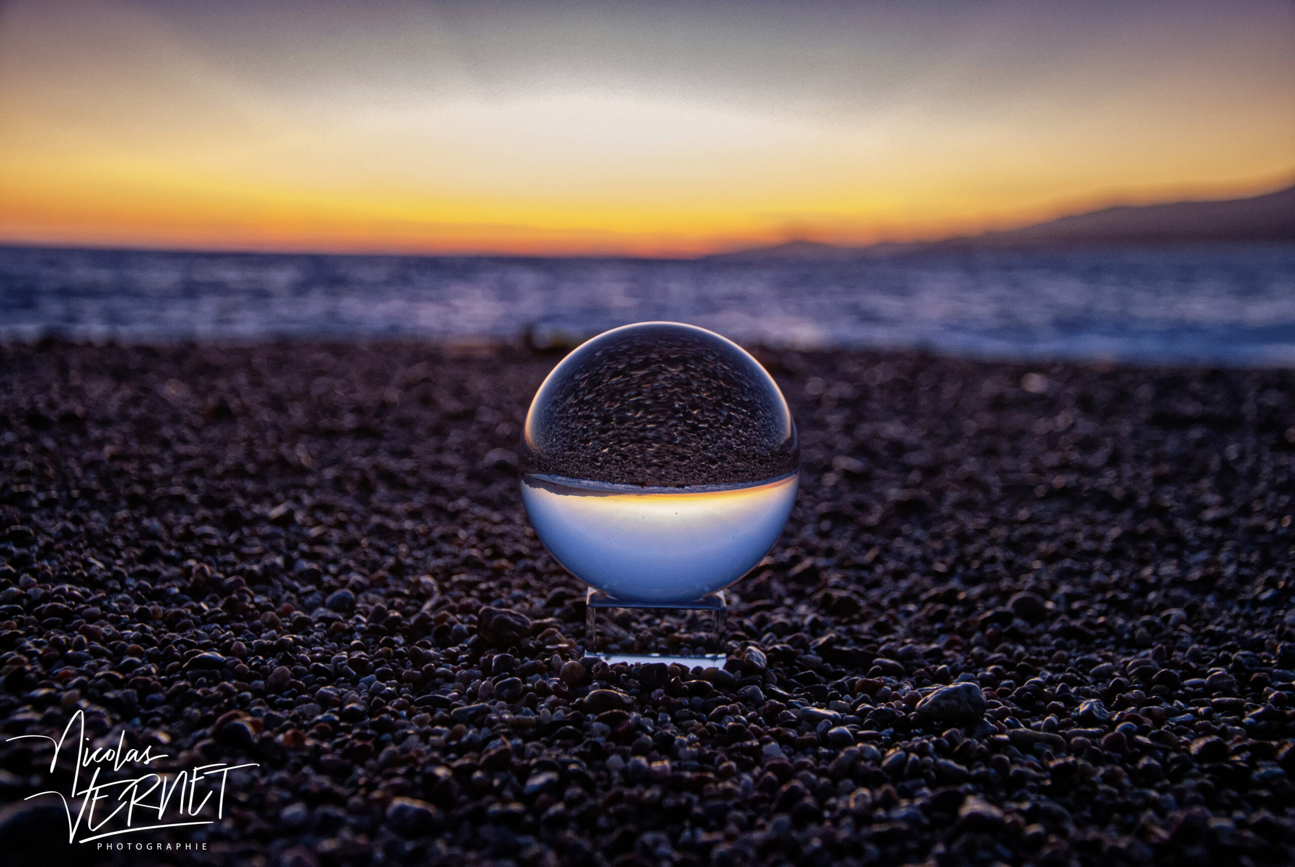 Lens Ball Plage, Sagone (Corse du Sud)
