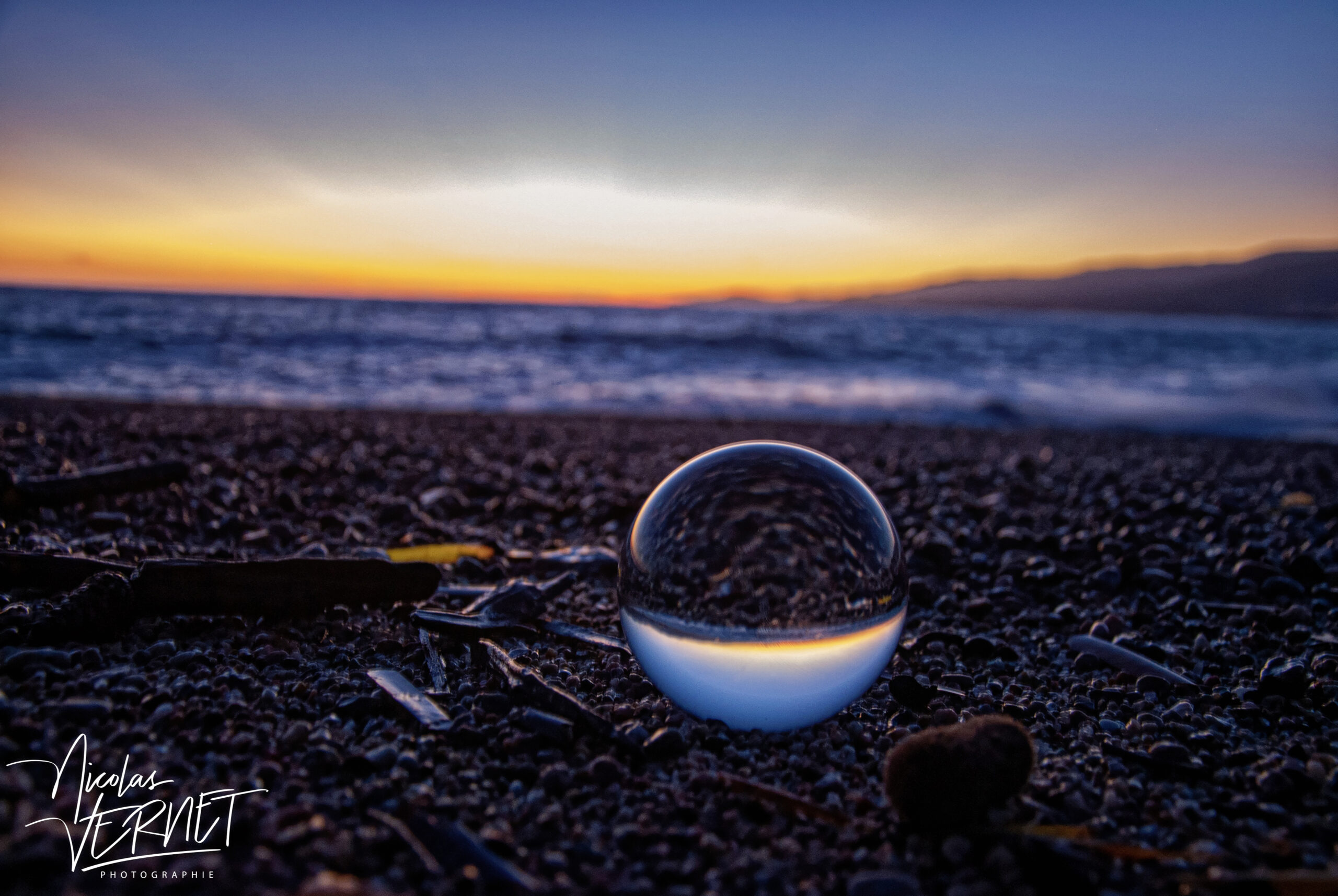 Lens Ball Plage, Sagone (Corse du Sud)