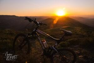 Levé de soleil sur l’Ardèche, Saint-Pierreville (Ardèche)