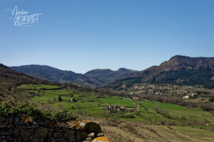 Vue sur le Col de l’Escrinet, Saint Priest (Ardèche)