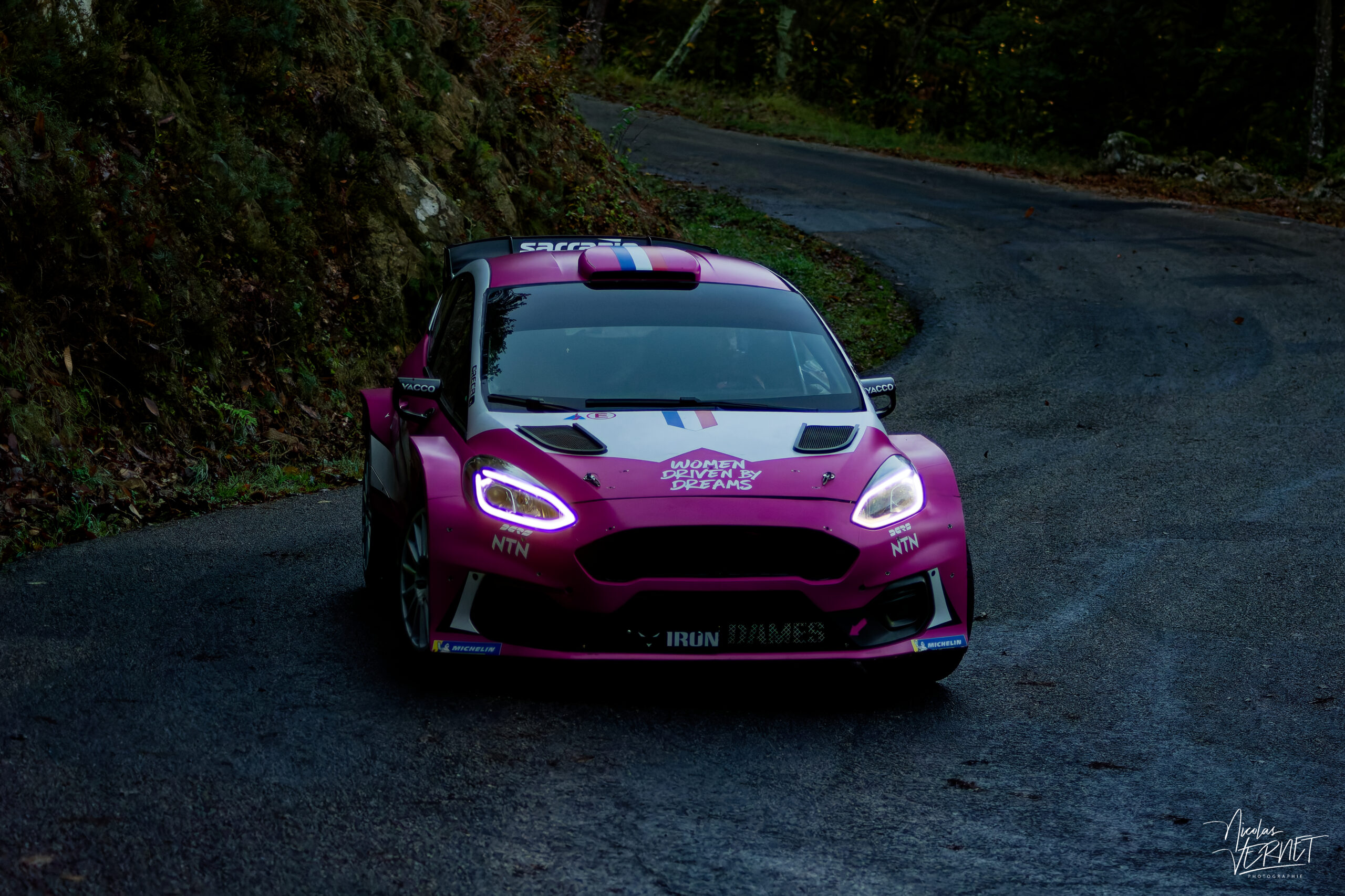 Journée d’essais avec Sarrazin Motorsport, Saint Pierreville (Ardèche) - Sarah Rumeau et Julie Amblard, Ford Fiesta Rally2