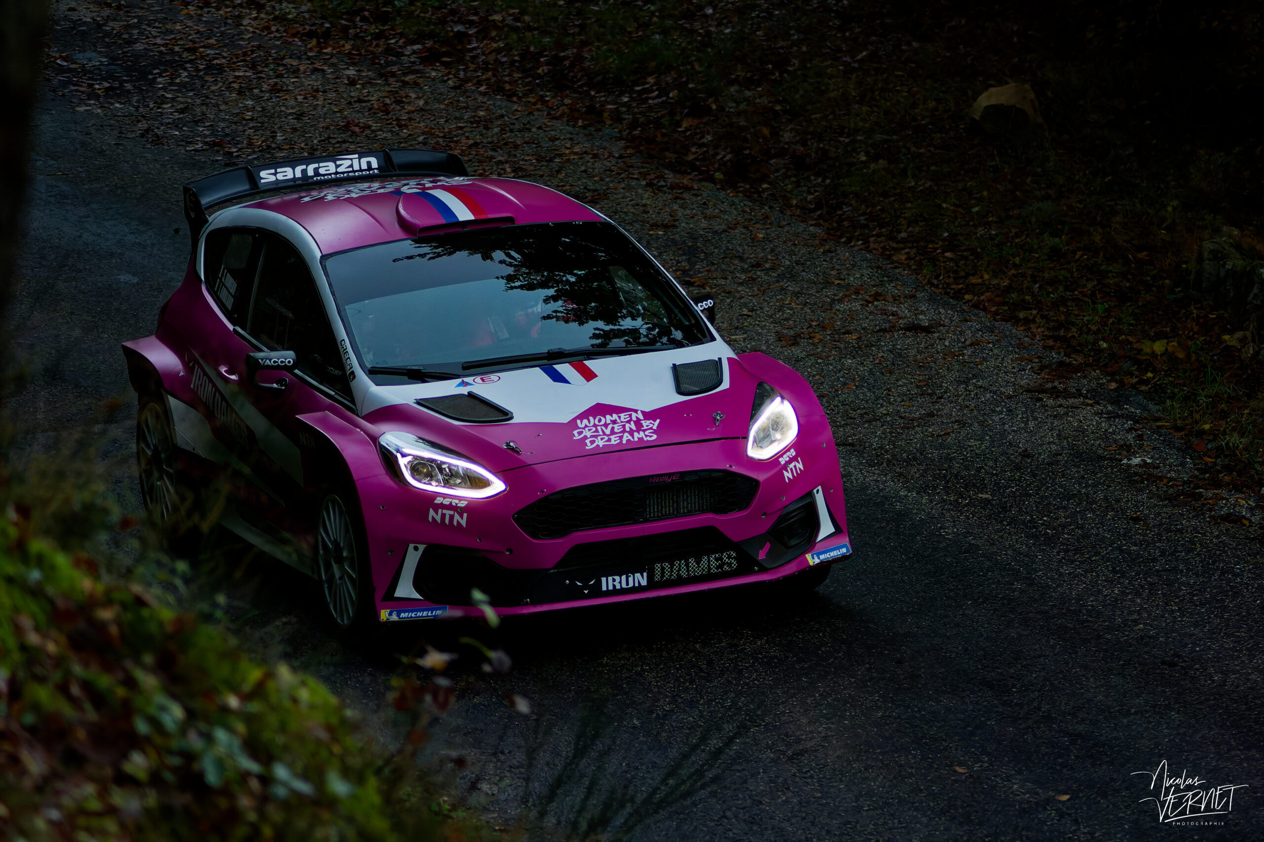 Journée d’essais avec Sarrazin Motorsport, Saint Pierreville (Ardèche) - Sarah Rumeau et Julie Amblard, Ford Fiesta Rally2