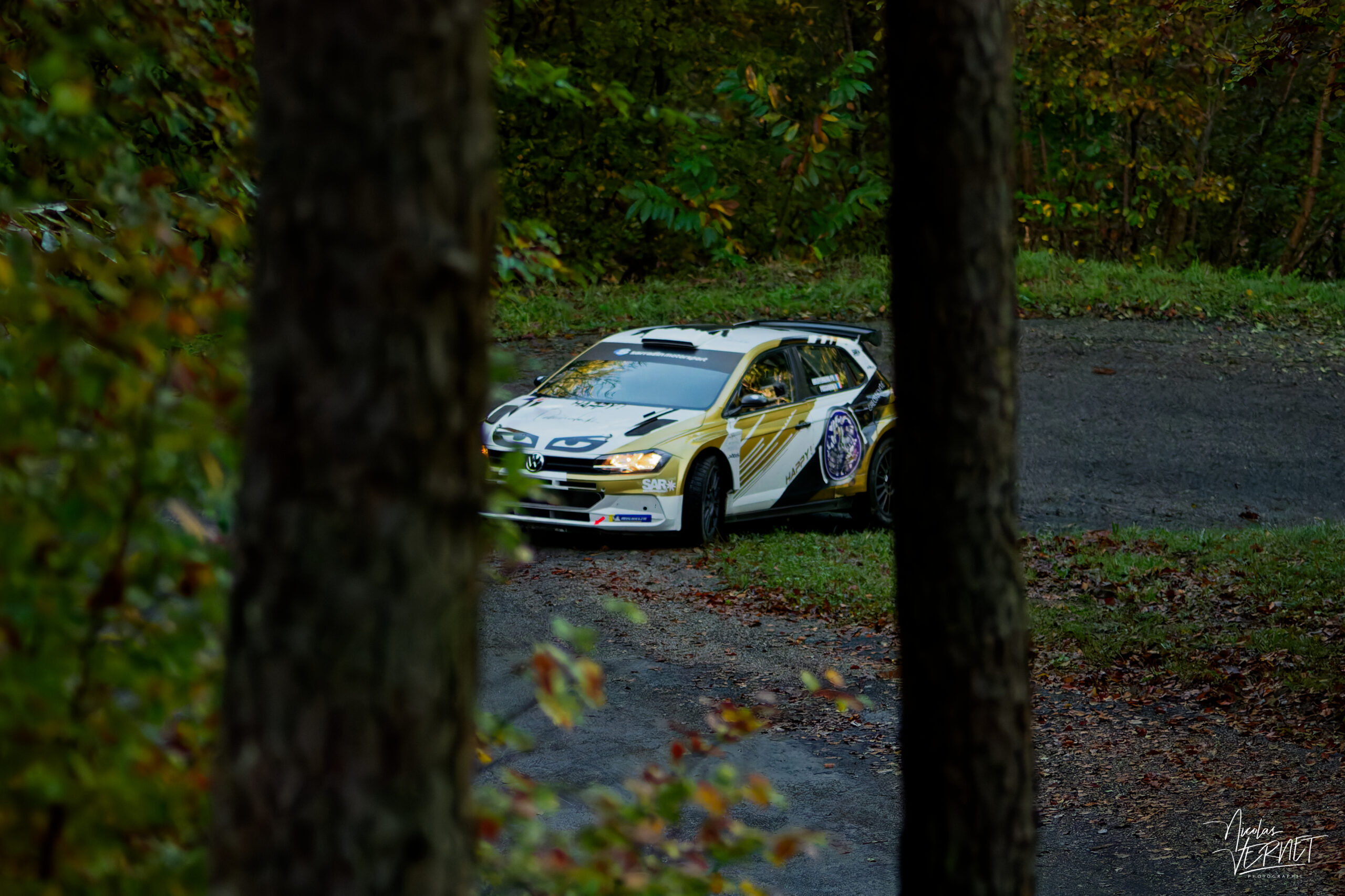 Journée d’essais avec Sarrazin Motorsport, Saint Pierreville (Ardèche) - Philippe Greiffenberg et Nadège Passaquin-Bouvet, Volkswagen Polo GTI Rally2
