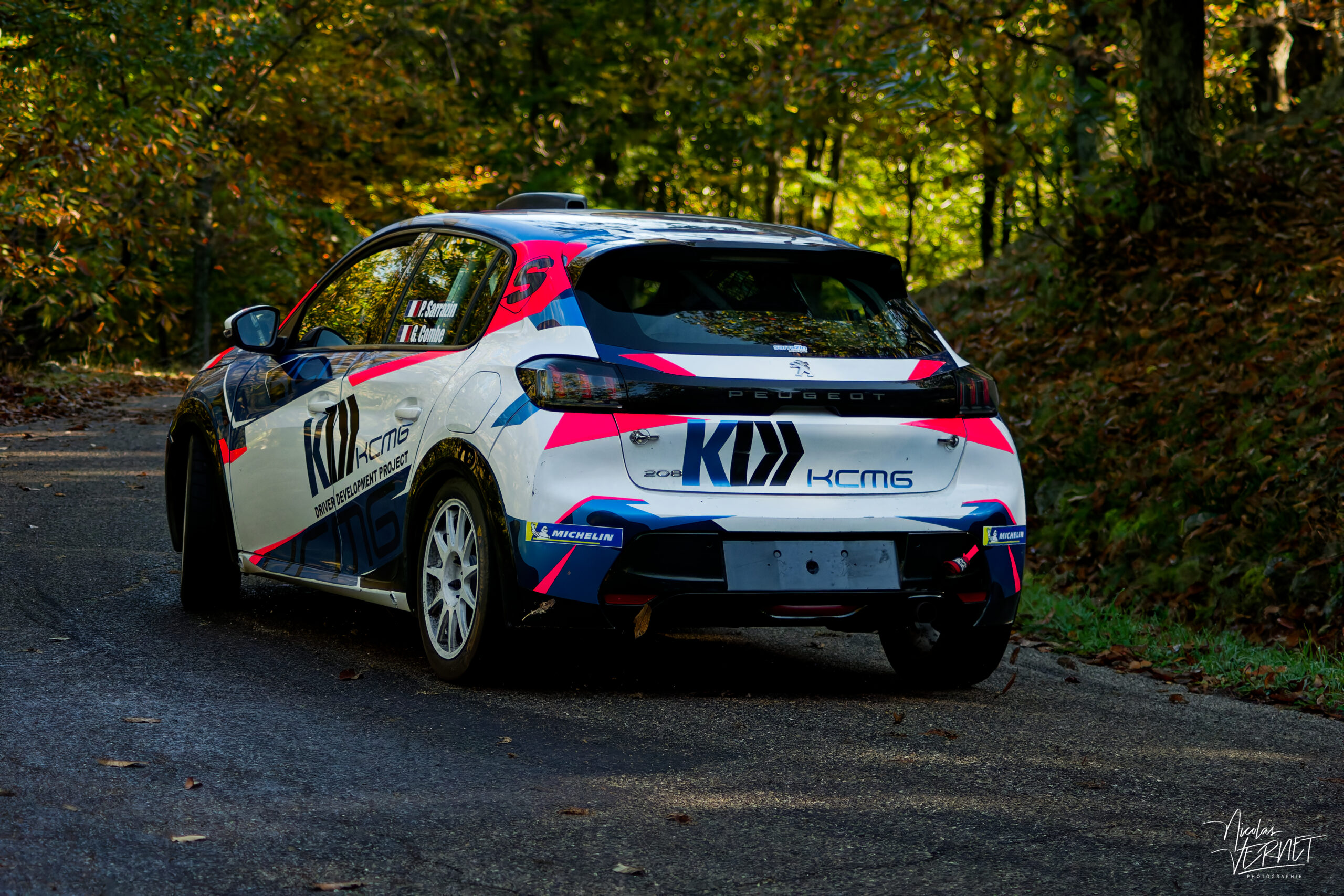 Journée d’essais avec Sarrazin Motorsport, Saint Pierreville (Ardèche) - Pablo Sarrazin et Geoffrey Combe, Peugeot 208 Rally4