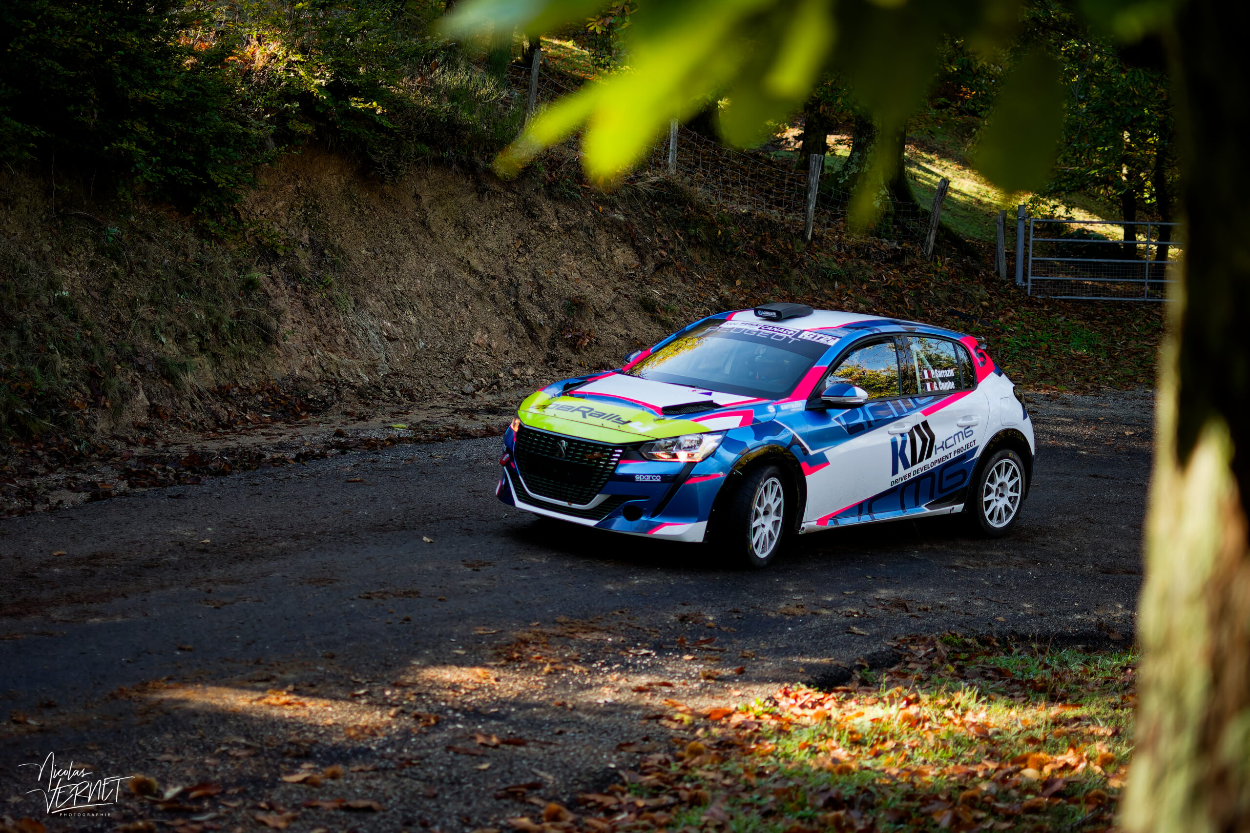 Journée d’essais avec Sarrazin Motorsport, Saint Pierreville (Ardèche) - Pablo Sarrazin et Geoffrey Combe, Peugeot 208 Rally4