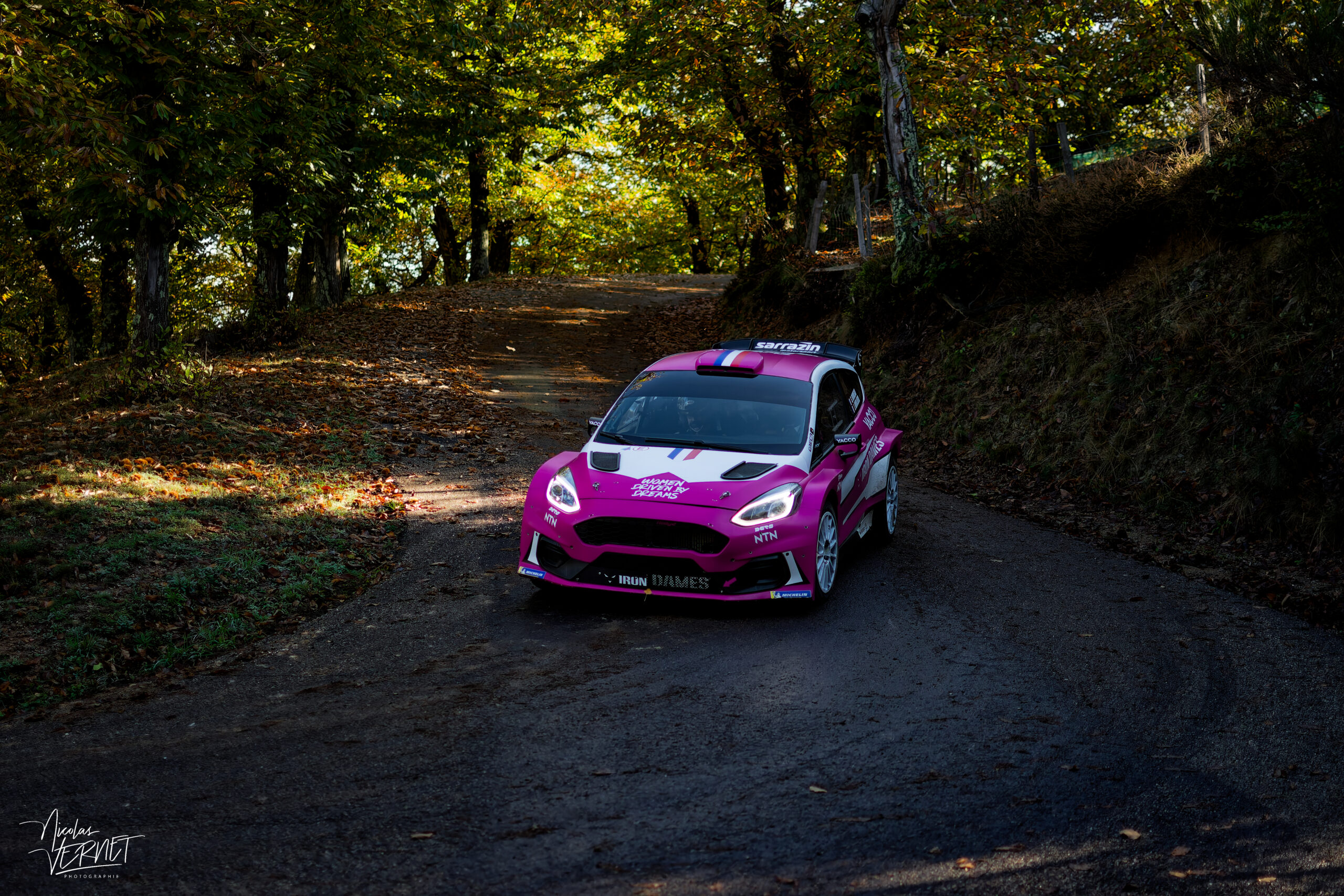Journée d’essais avec Sarrazin Motorsport, Saint Pierreville (Ardèche) - Sarah Rumeau et Julie Amblard, Ford Fiesta Rally2
