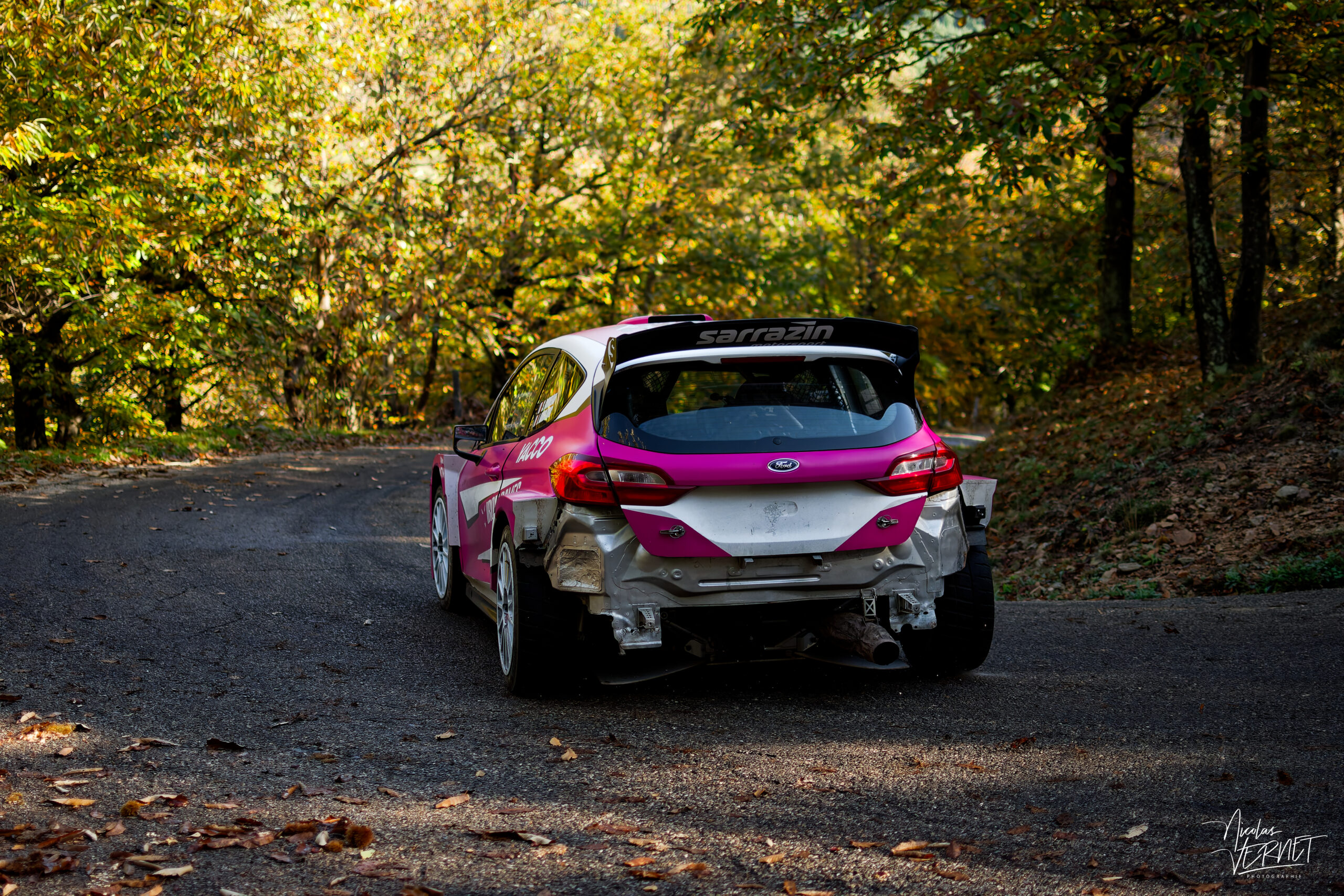 Journée d’essais avec Sarrazin Motorsport, Saint Pierreville (Ardèche) - Sarah Rumeau et Julie Amblard, Ford Fiesta Rally2
