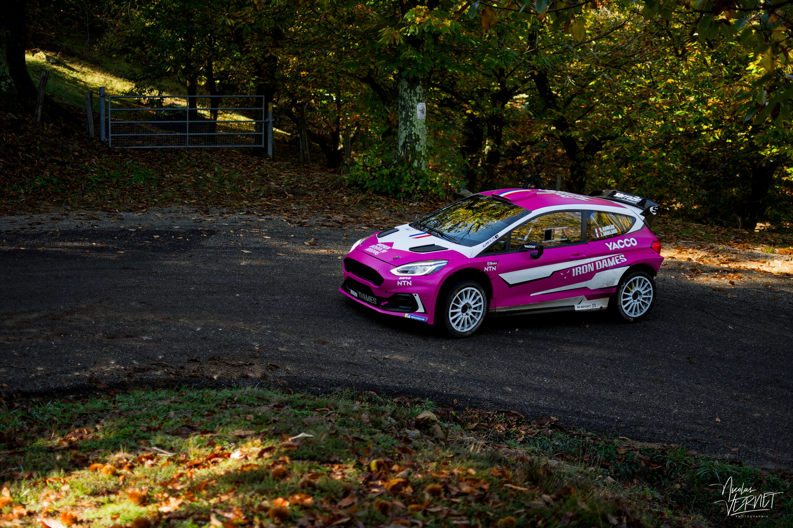 Journée d’essais avec Sarrazin Motorsport, Saint Pierreville (Ardèche) - Sarah Rumeau et Julie Amblard, Ford Fiesta Rally2