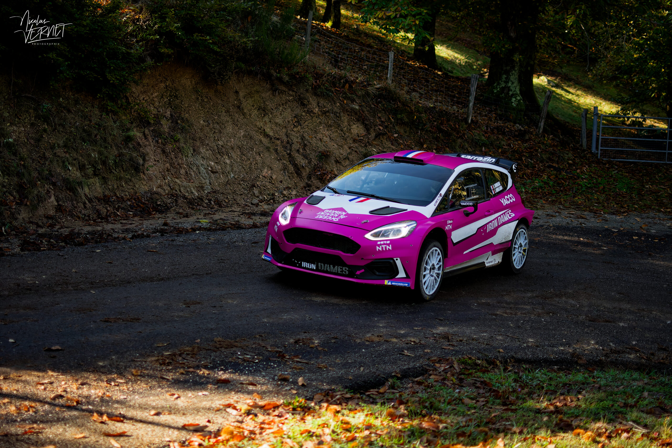 Journée d’essais avec Sarrazin Motorsport, Saint Pierreville (Ardèche) - Sarah Rumeau et Julie Amblard, Ford Fiesta Rally2