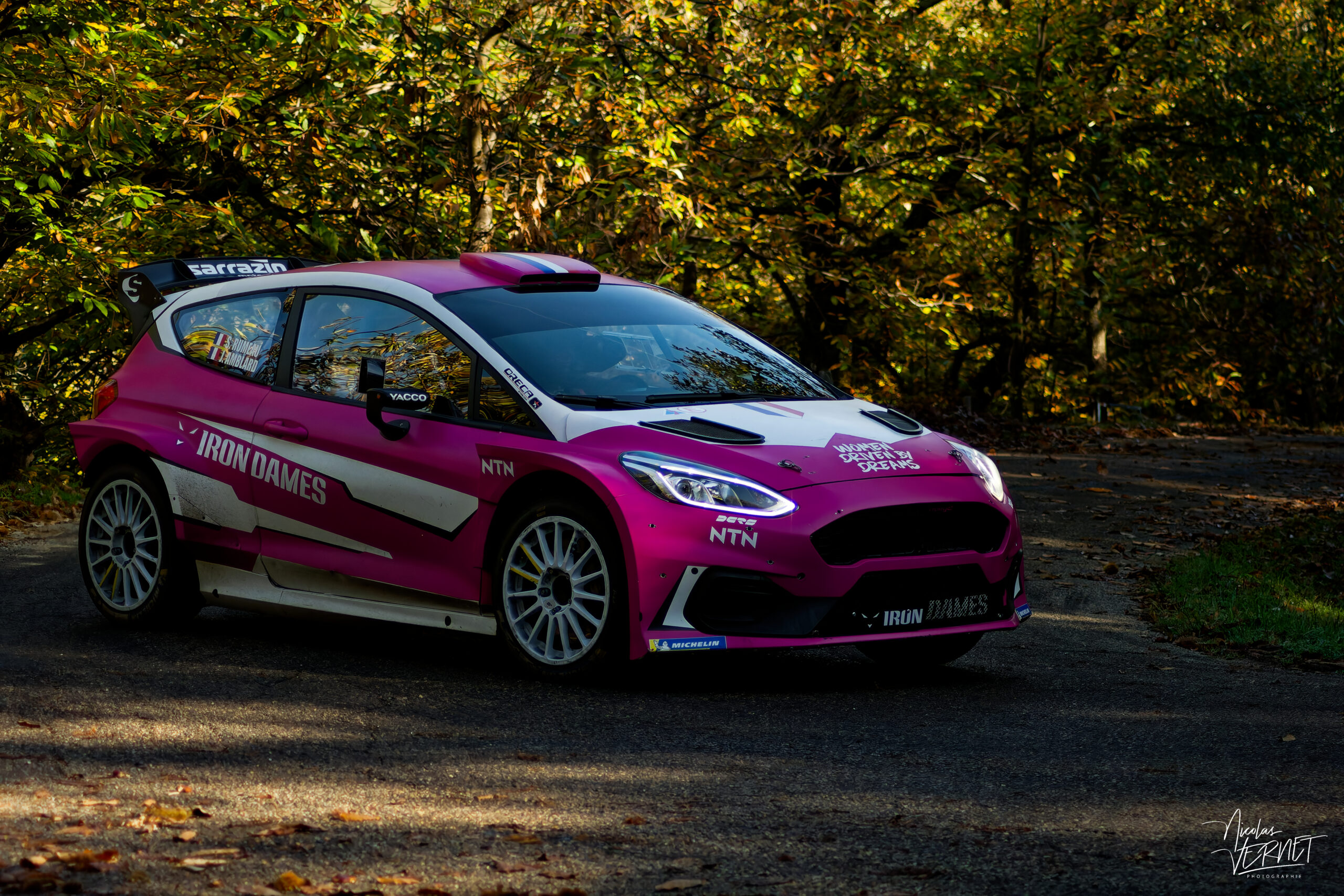 Journée d’essais avec Sarrazin Motorsport, Saint Pierreville (Ardèche) - Sarah Rumeau et Julie Amblard, Ford Fiesta Rally2