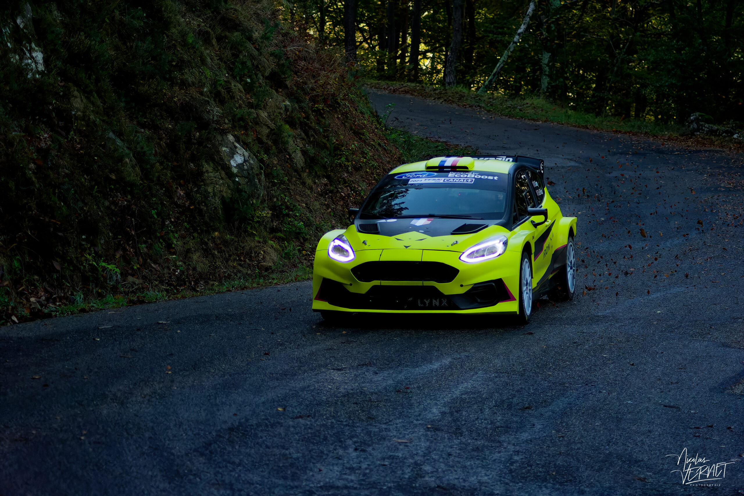 Journée d’essais avec Sarrazin Motorsport, Saint Pierreville (Ardèche) - Rehane Gany et Franck Le Floch, Ford Fiesta Rally2