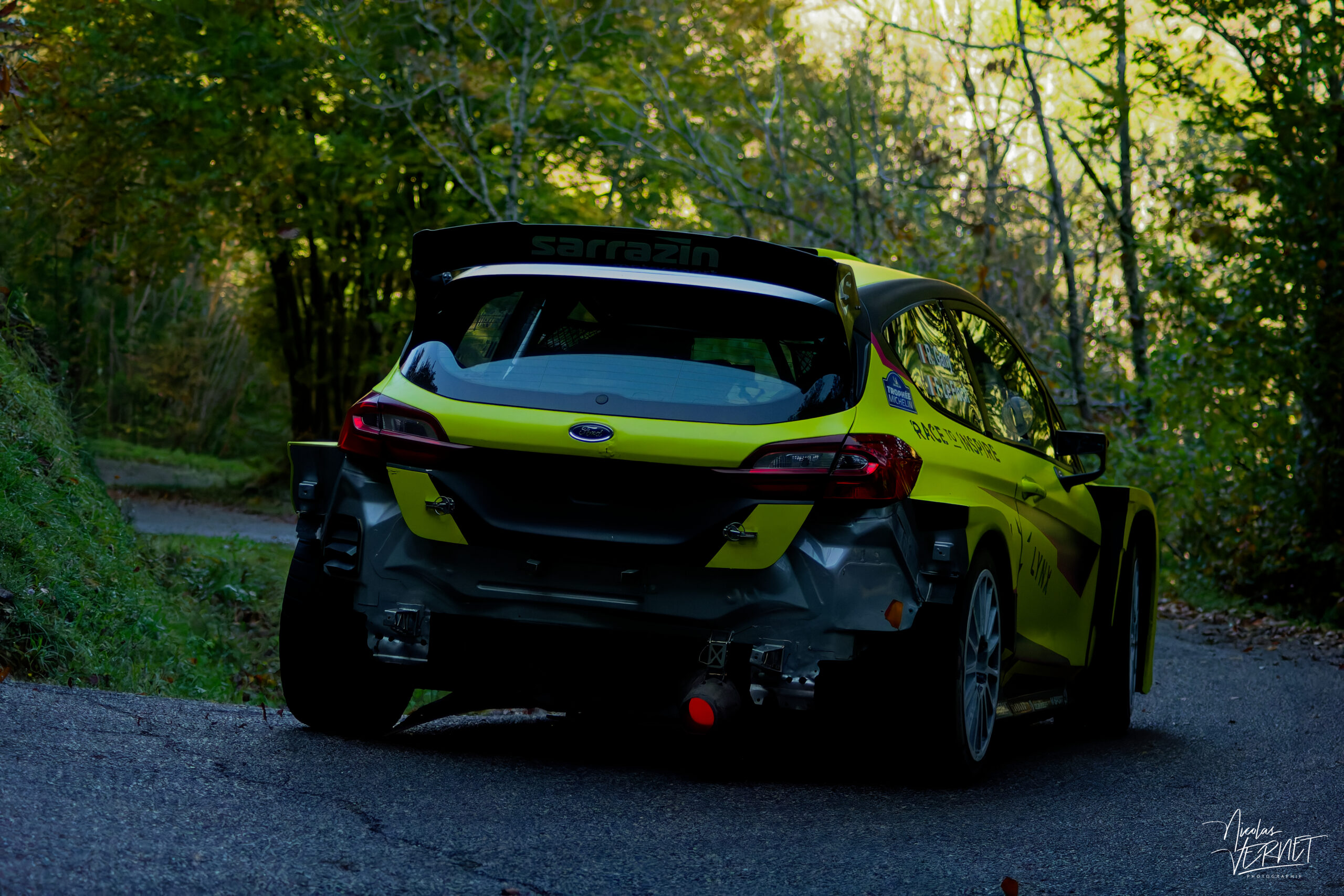 Journée d’essais avec Sarrazin Motorsport, Saint Pierreville (Ardèche) - Rehane Gany et Franck Le Floch, Ford Fiesta Rally2