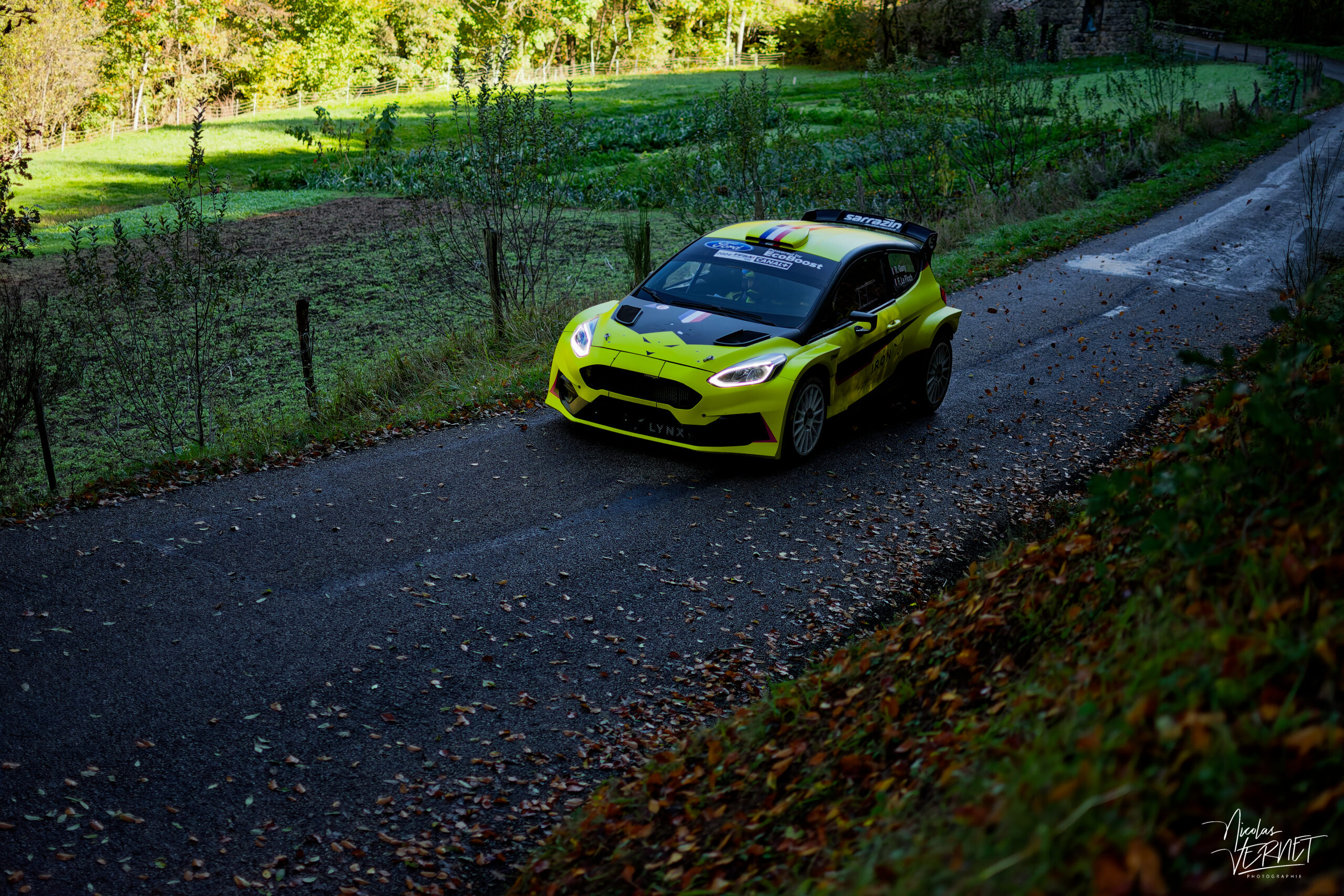 Journée d’essais avec Sarrazin Motorsport, Saint Pierreville (Ardèche) - Rehane Gany et Franck Le Floch, Ford Fiesta Rally2