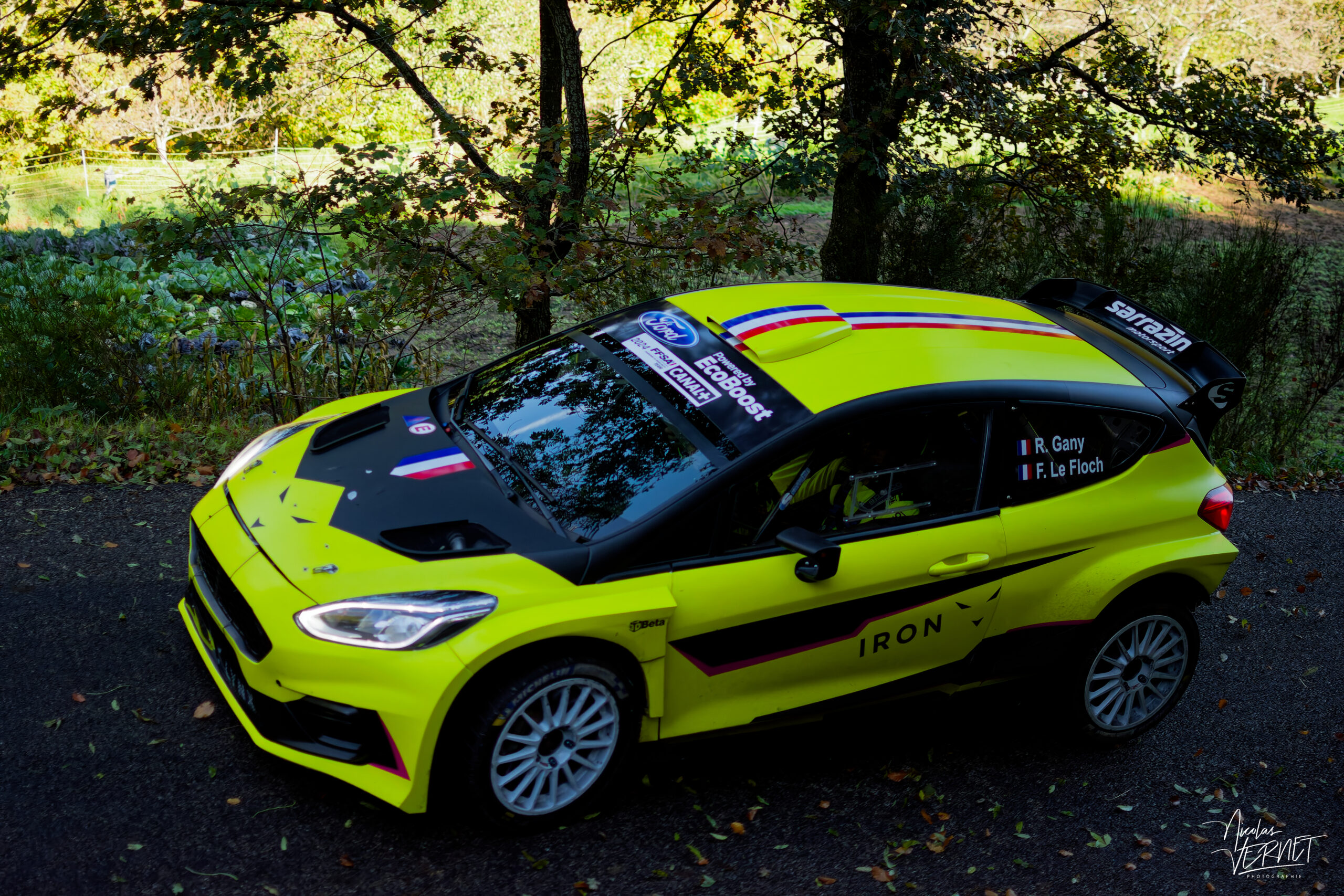 Journée d’essais avec Sarrazin Motorsport, Saint Pierreville (Ardèche) - Rehane Gany et Franck Le Floch, Ford Fiesta Rally2