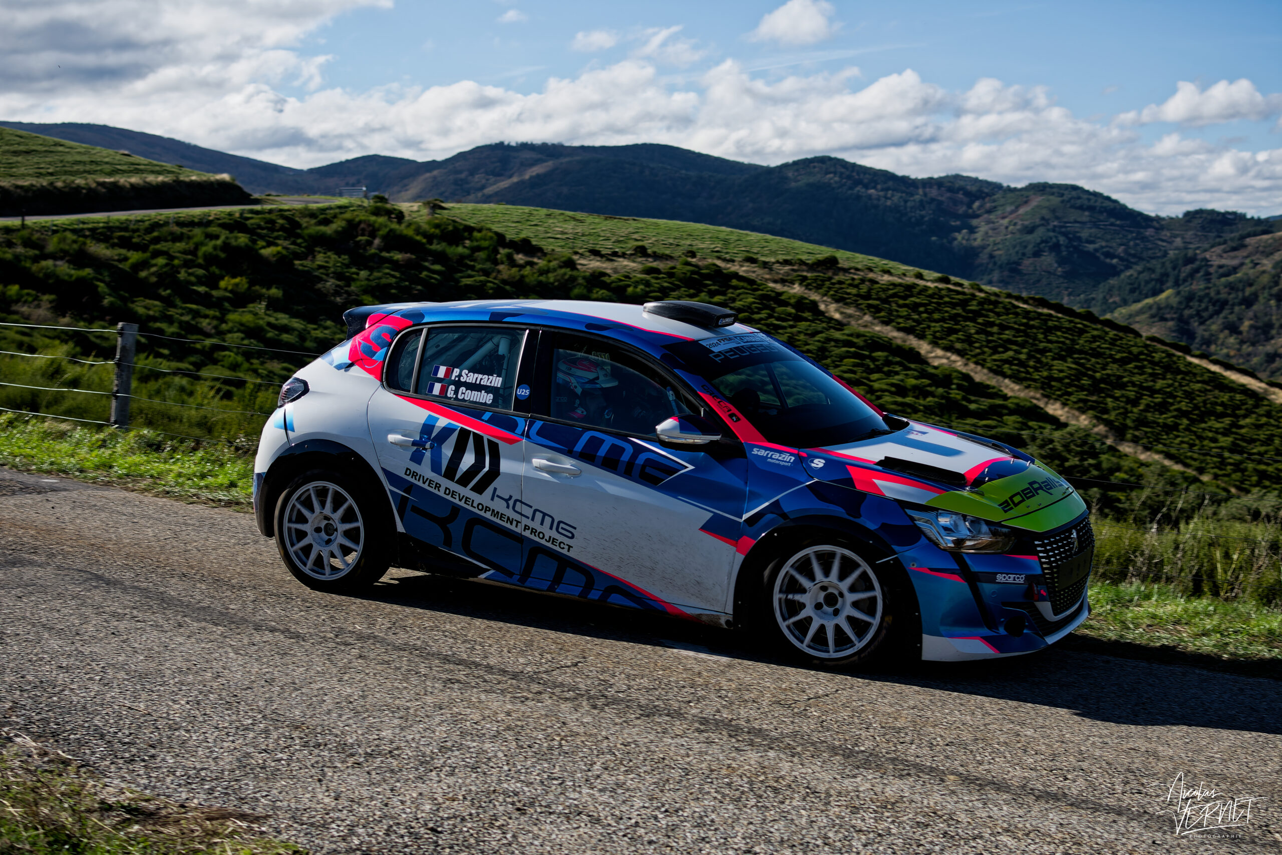 Journée d’essais avec Sarrazin Motorsport, Saint Pierreville (Ardèche) - Pablo Sarrazin et Geoffrey Combe, Peugeot 208 Rally4