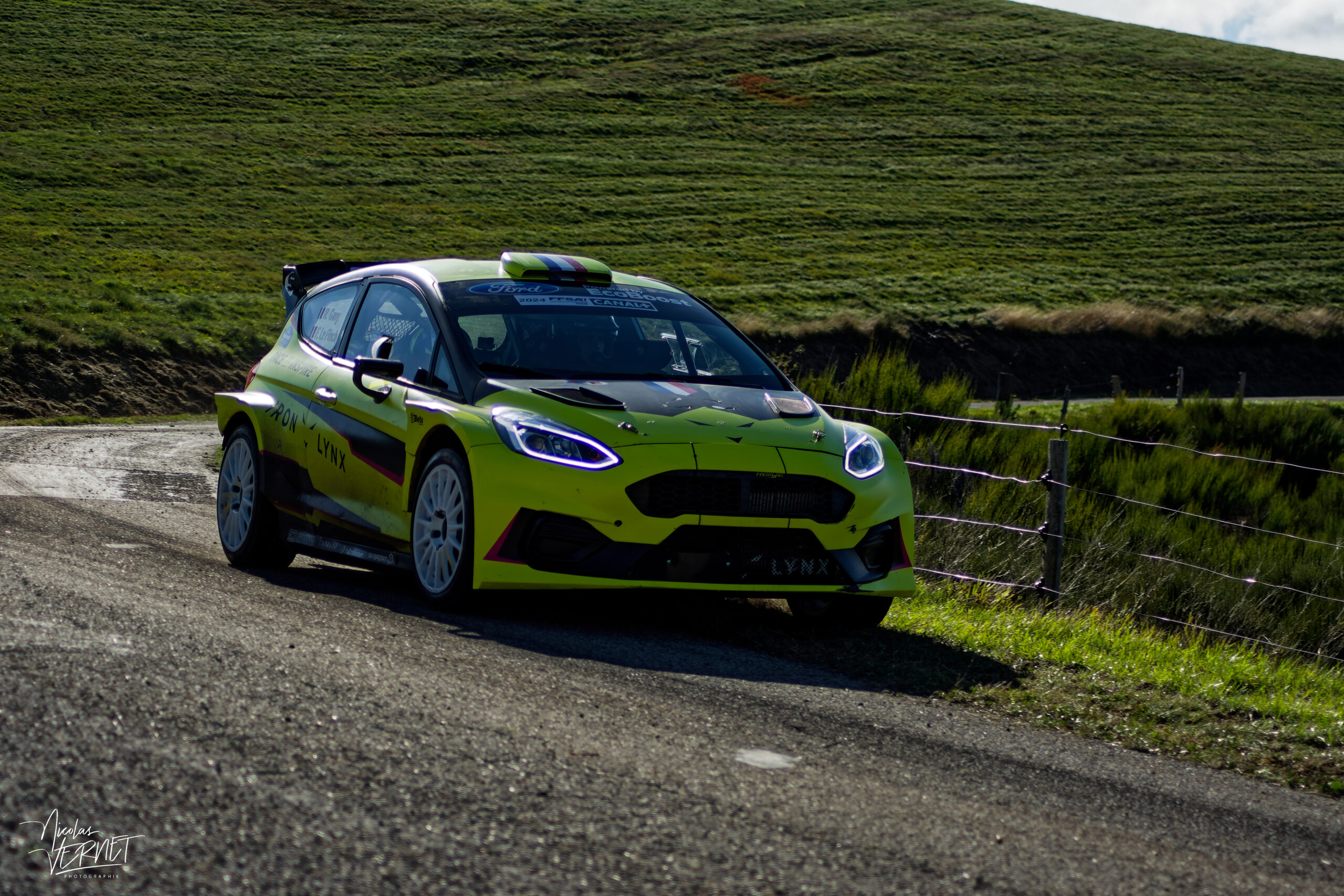 Journée d’essais avec Sarrazin Motorsport, Saint Pierreville (Ardèche) - Rehane Gany et Franck Le Floch, Ford Fiesta Rally2