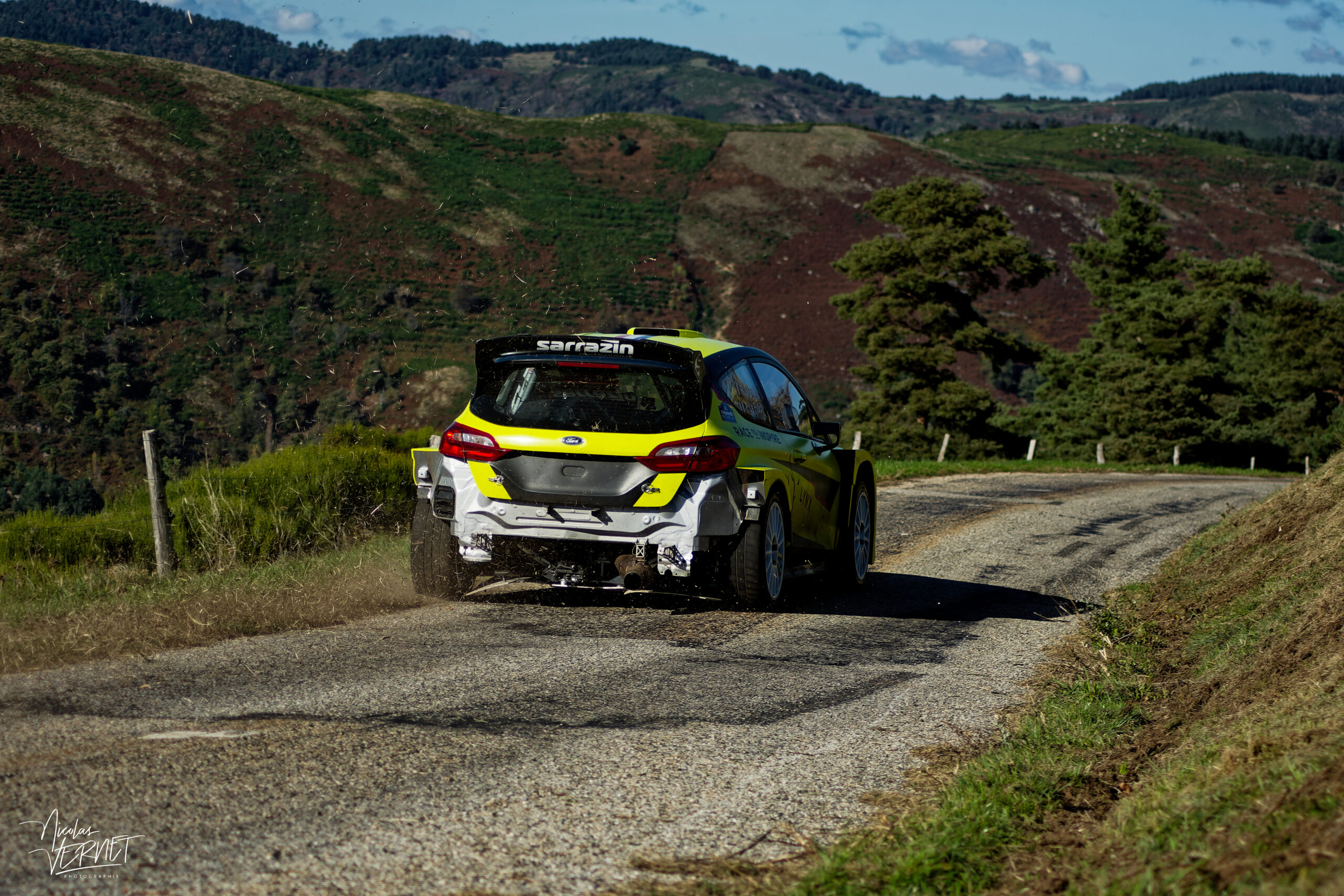 Journée d’essais avec Sarrazin Motorsport, Saint Pierreville (Ardèche) - Rehane Gany et Franck Le Floch, Ford Fiesta Rally2