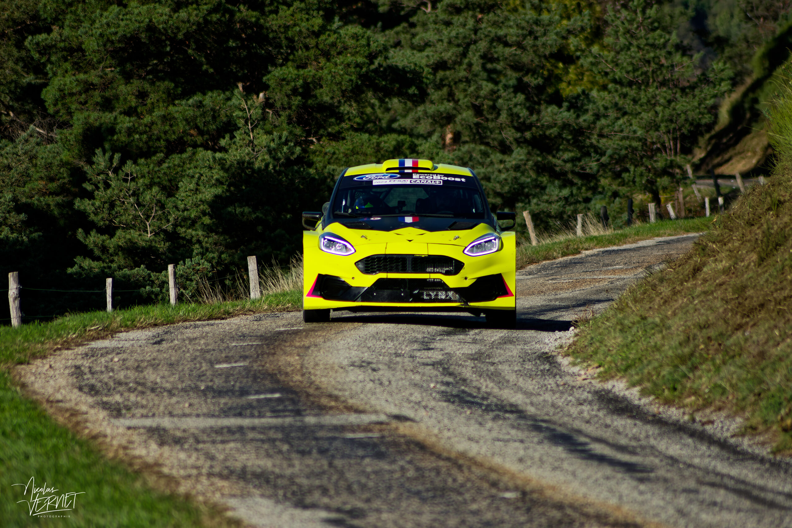 Journée d’essais avec Sarrazin Motorsport, Saint Pierreville (Ardèche) - Rehane Gany et Franck Le Floch, Ford Fiesta Rally2