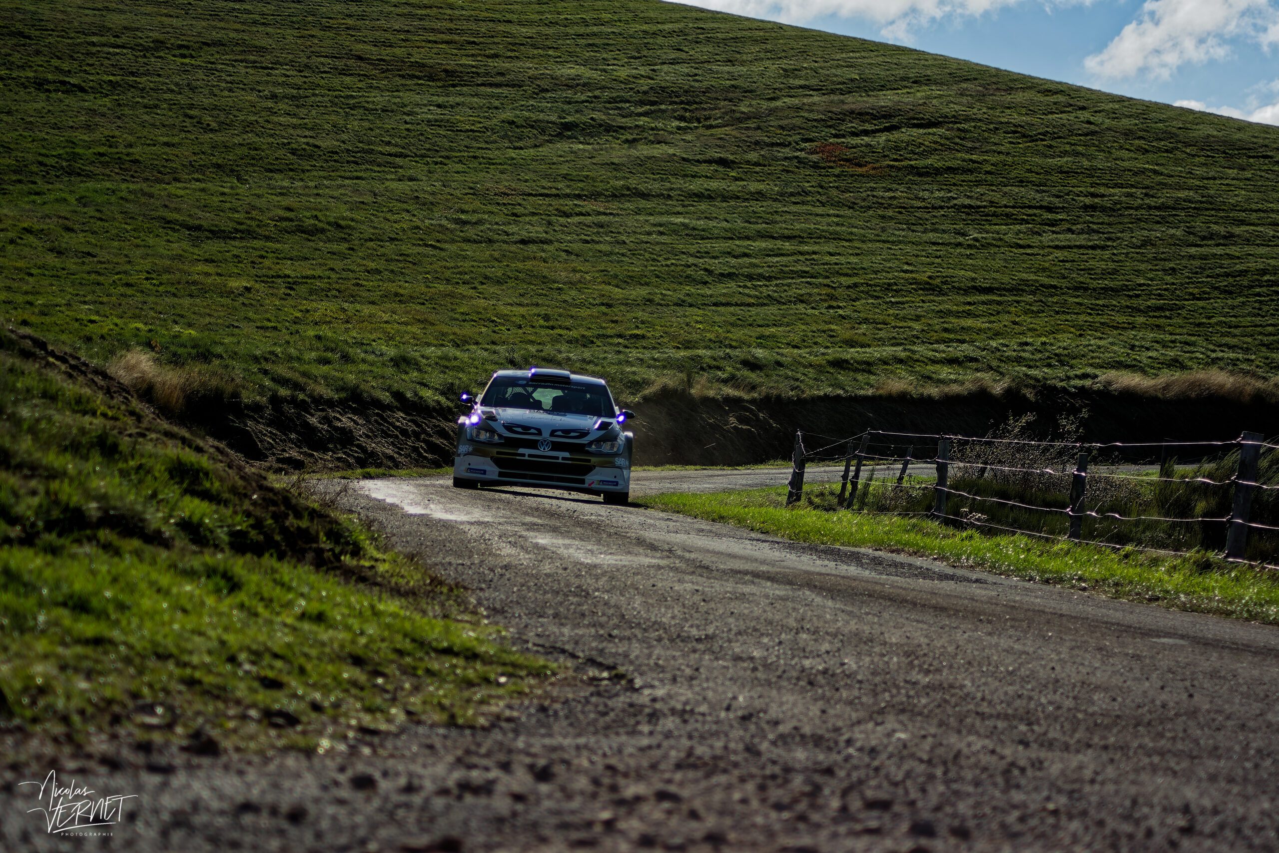 Journée d’essais avec Sarrazin Motorsport, Saint Pierreville (Ardèche) - Philippe Greiffenberg et Nadège Passaquin-Bouvet, Volkswagen Polo GTI Rally2