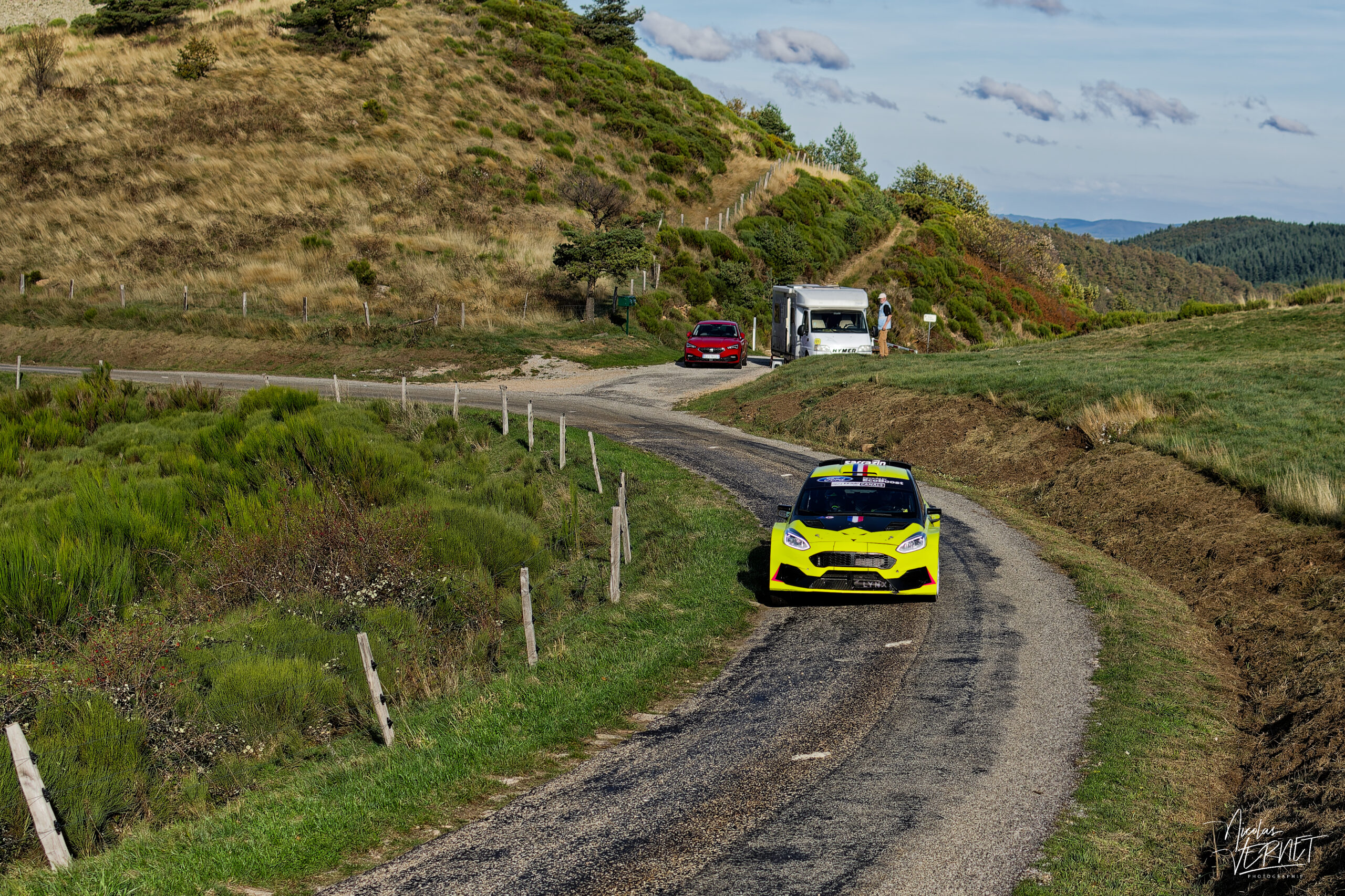 Journée d’essais avec Sarrazin Motorsport, Saint Pierreville (Ardèche) - Rehane Gany et Franck Le Floch, Ford Fiesta Rally2