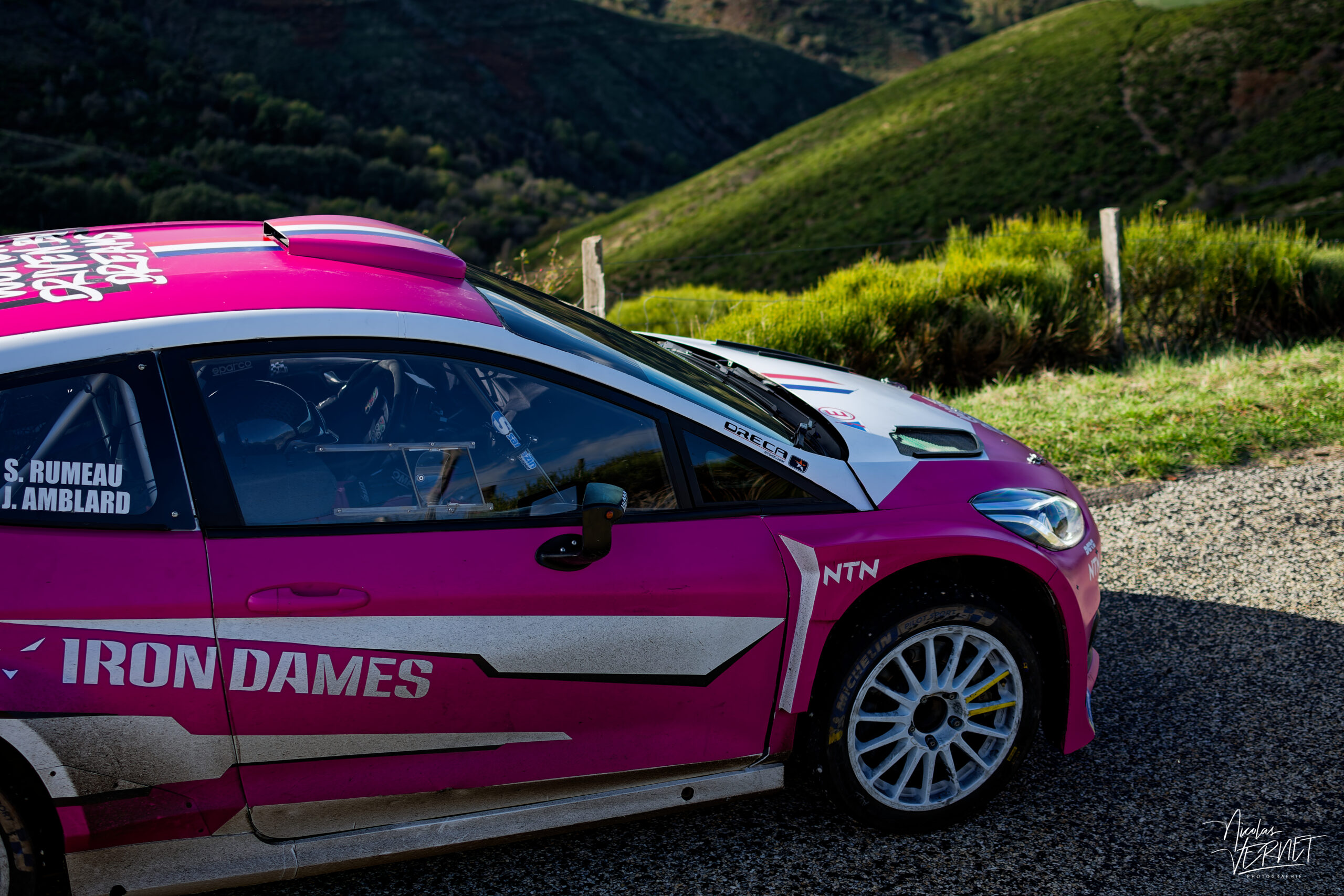 Journée d’essais avec Sarrazin Motorsport, Saint Pierreville (Ardèche) - Sarah Rumeau et Julie Amblard, Ford Fiesta Rally2