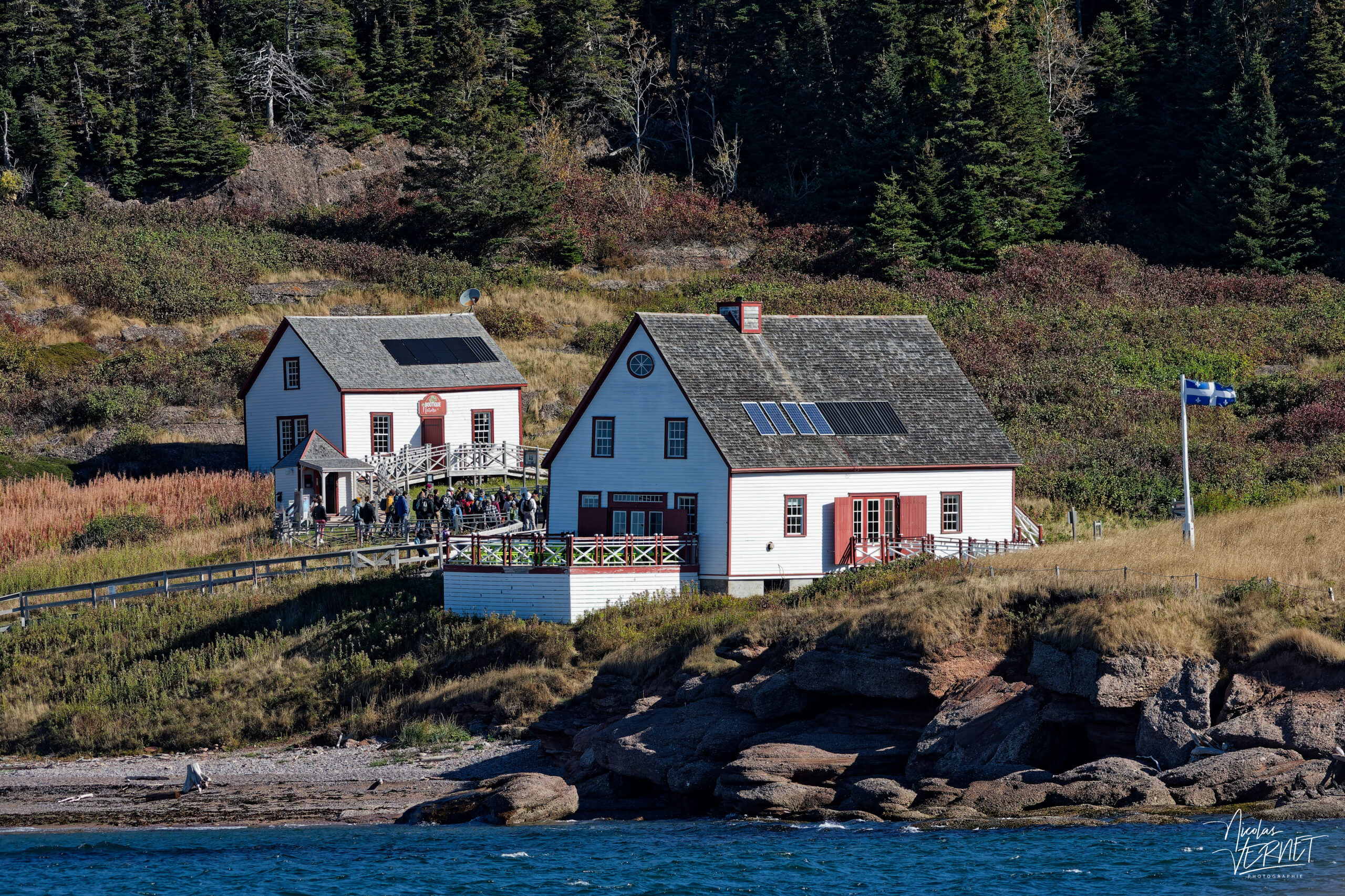 Resto des Margaulx, Île Bonaventure, Percé, Canada