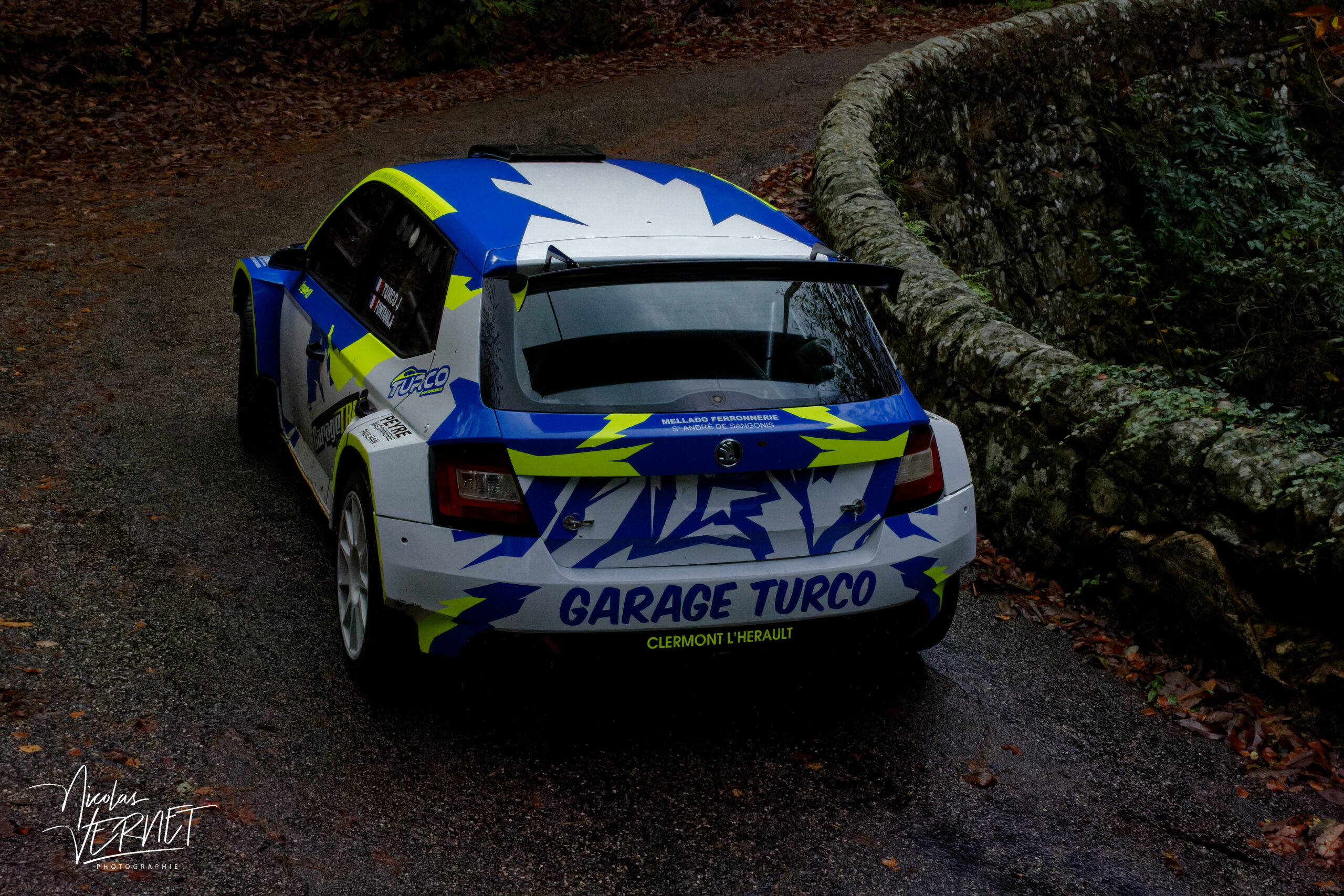 Journée d’essais avec Sarrazin Motorsport, Saint Pierreville (Ardèche) - Jérémie Turco et Alexandra Fontana, Skoda Fabia Rally2