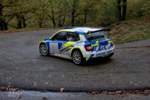 Journée d’essais avec Sarrazin Motorsport, Saint Pierreville (Ardèche) - Jérémie Turco et Alexandra Fontana, Skoda Fabia Rally2