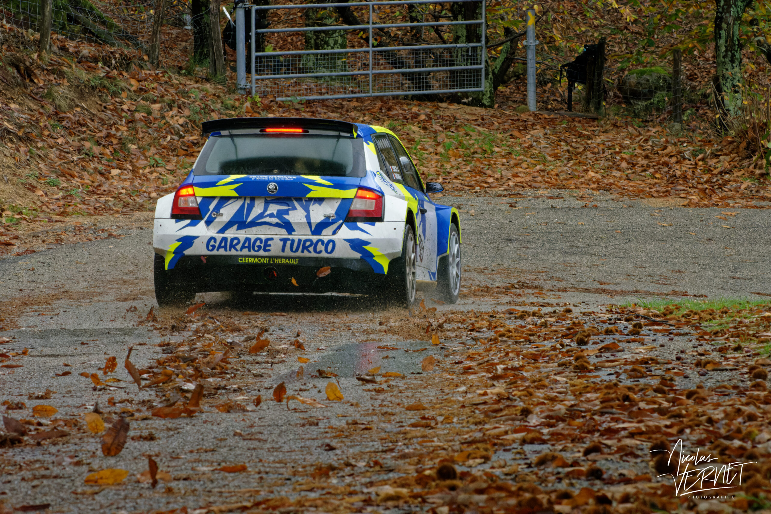 Journée d’essais avec Sarrazin Motorsport, Saint Pierreville (Ardèche) - Jérémie Turco et Alexandra Fontana, Skoda Fabia Rally2