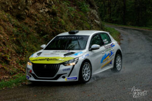 Journée d’essais avec Sarrazin Motorsport, Saint Pierreville (Ardèche) - Hugo Louvel et Jean-René Villani, Peugeot 208 Rally4