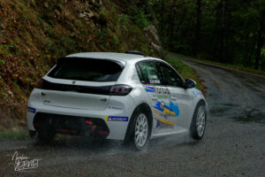 Journée d’essais avec Sarrazin Motorsport, Saint Pierreville (Ardèche) - Hugo Louvel et Jean-René Villani, Peugeot 208 Rally4