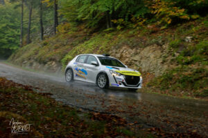 Journée d’essais avec Sarrazin Motorsport, Saint Pierreville (Ardèche) - Hugo Louvel et Jean-René Villani, Peugeot 208 Rally4