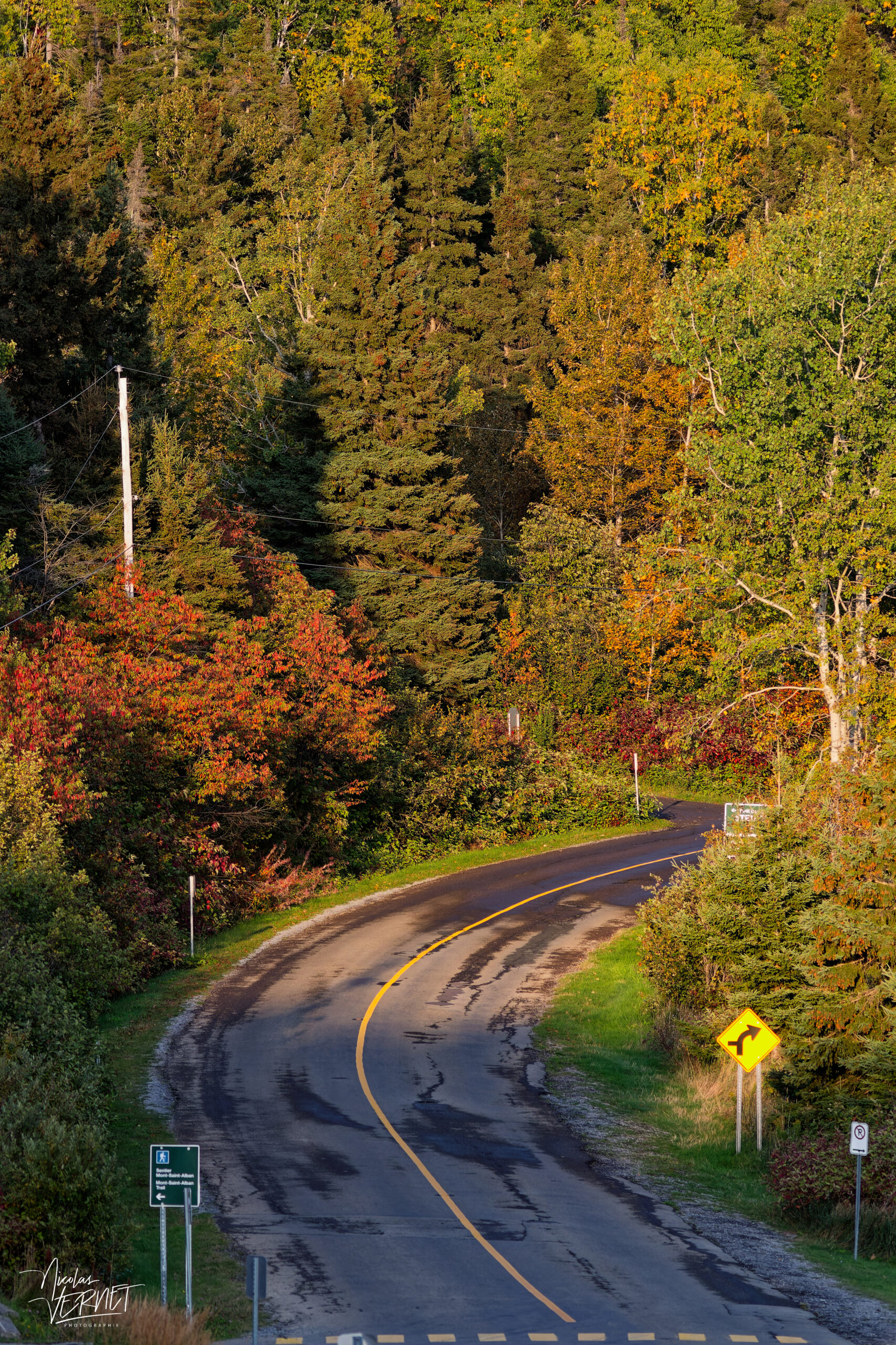 Route du parc national Forillon, l'Anse-aux-Amérindiens, Canada