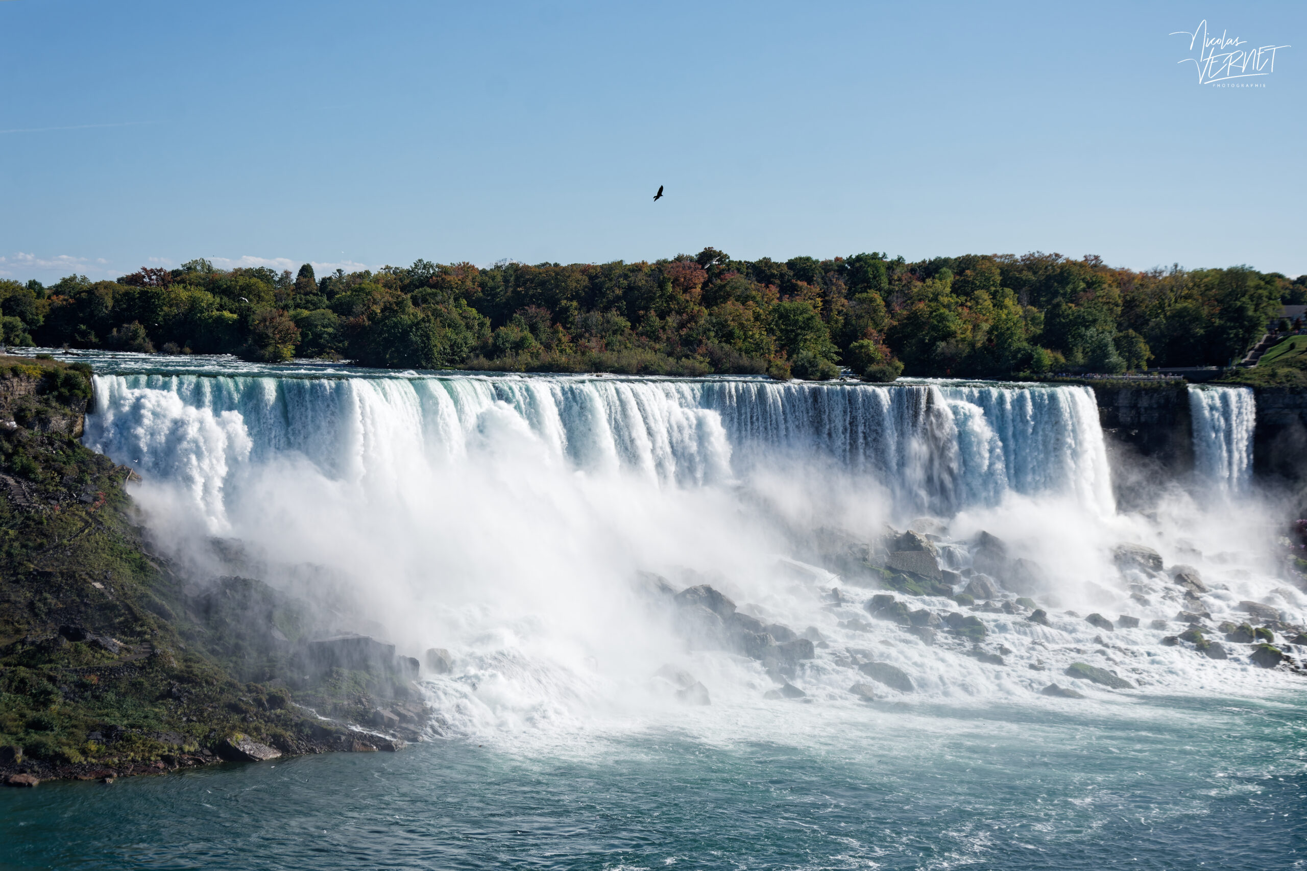 Chutes américaines (American Falls). Niagara Falls, États-Unis