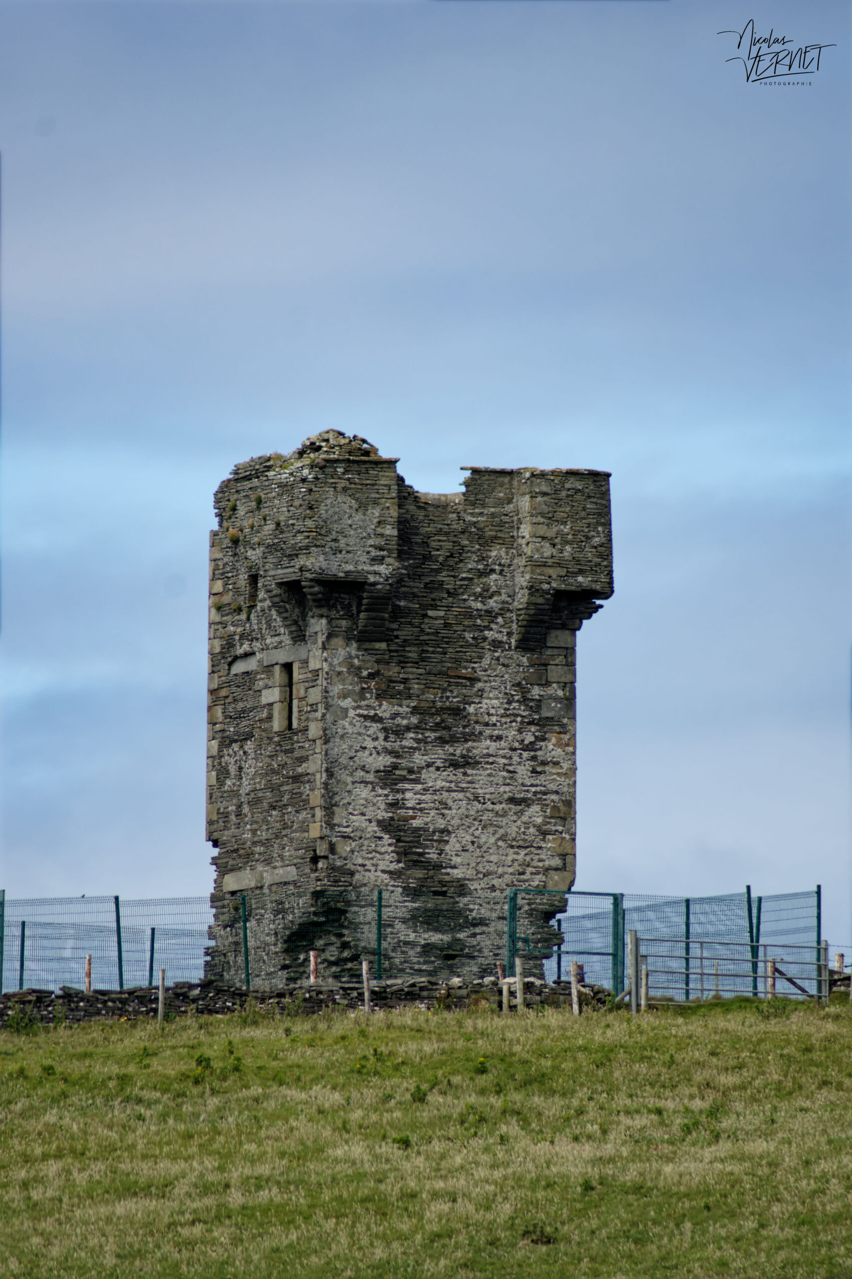 Tour de Moher, falaises de Moher, Ballylaan, Co. Clare, Irlande