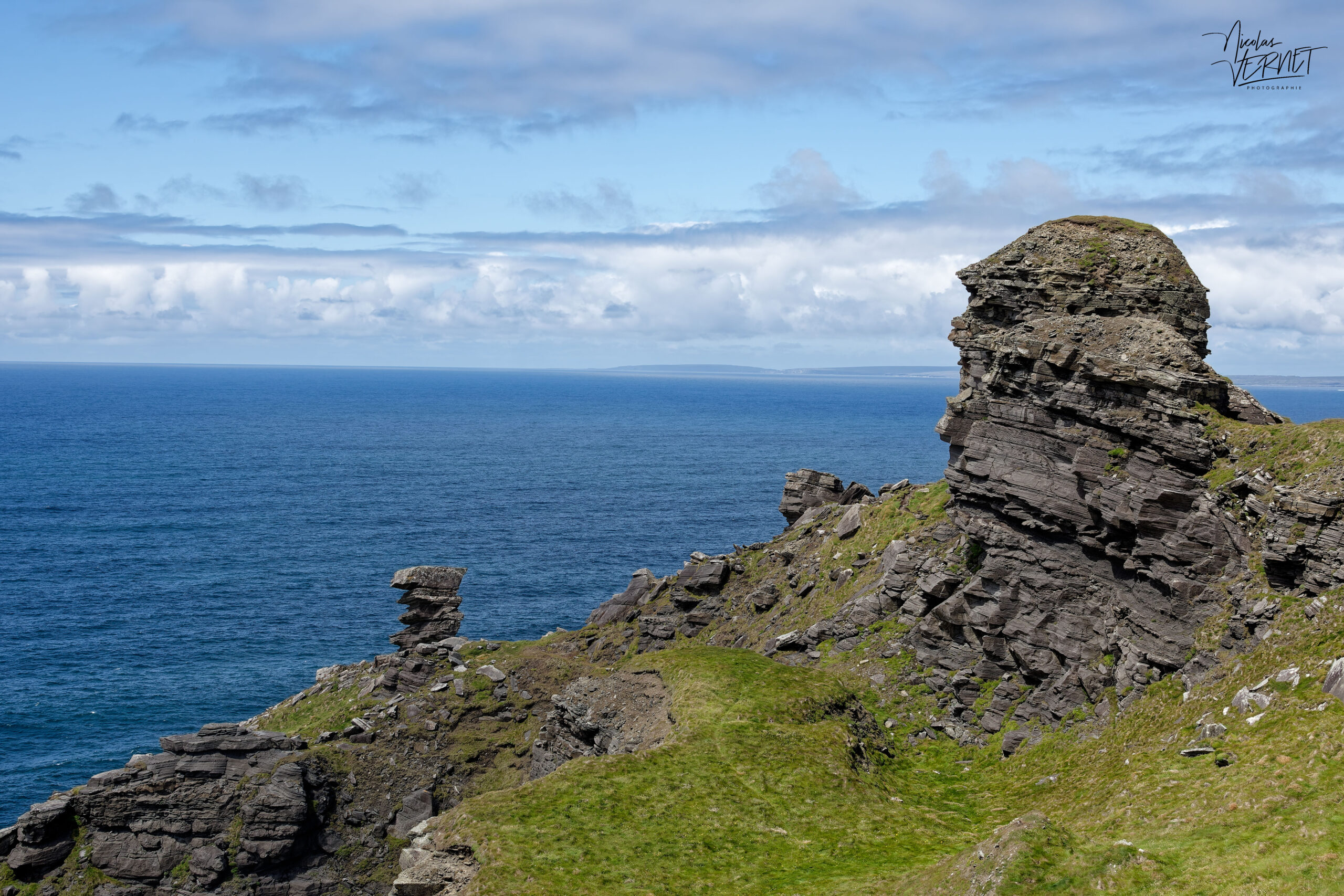 Falaises de Moher (Cliffs of Moher), Ballylaan, Co. Clare, Irlande