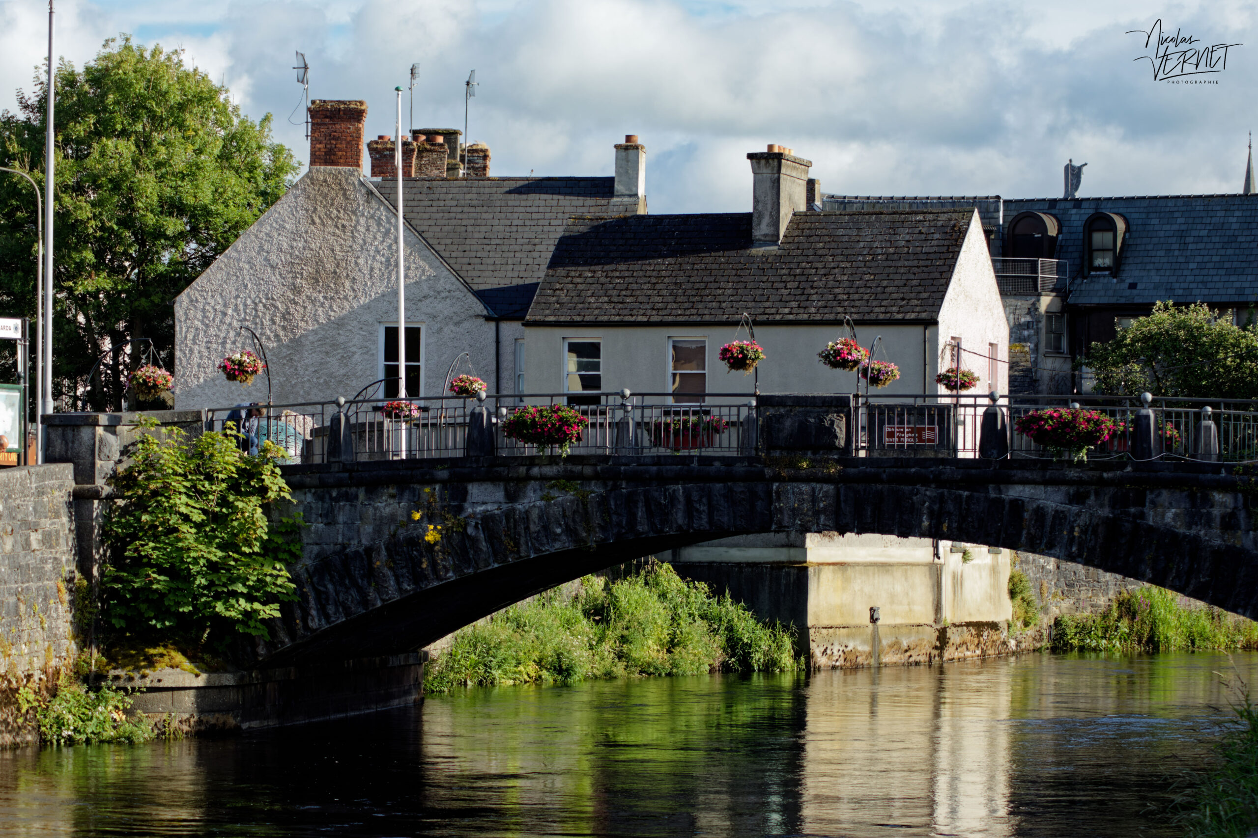 Pont fleuri, Ennis, Co. Clare, Irlande