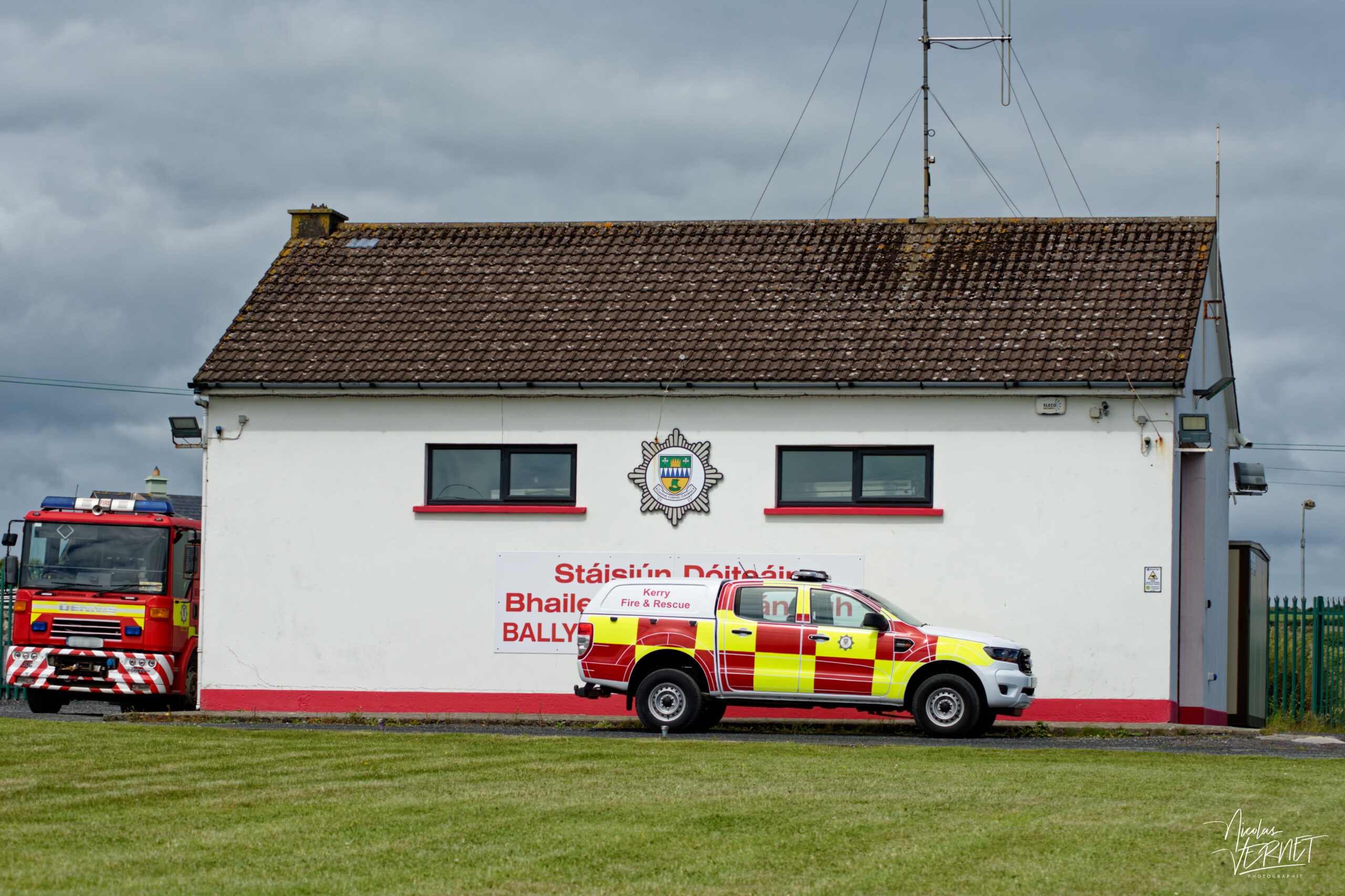 Caserne de pompiers de Ballybunion, Co. Kerry, Irlande
