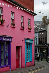Magasins colorés, Kinsale, Co. Cork, Irlande