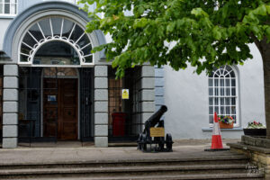 Entrée du Mall Arts Centre, Youghal, Co. Cork, Irlande