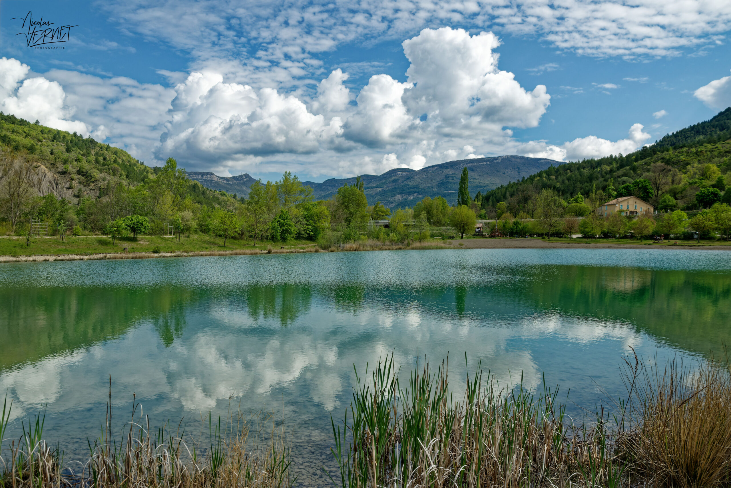 Le lac du Pas des Ondes, Cornillon-sur-l’Oule (Drôme)