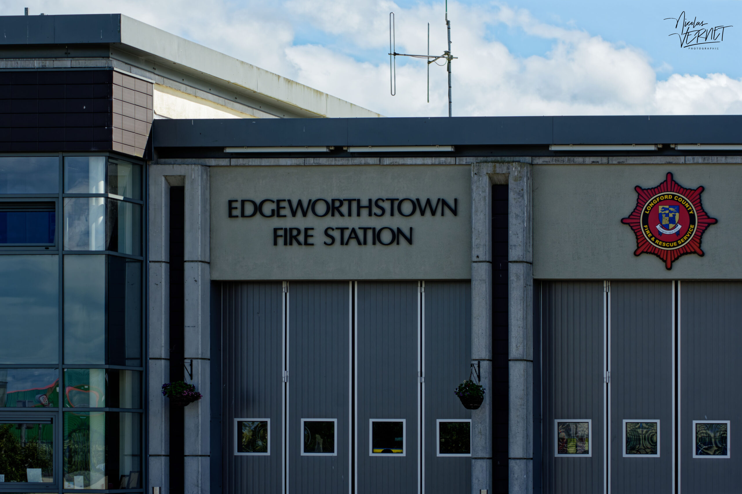 Caserne de pompiers d'Edgeworthstown, Co. Longford, Irlande