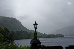 Lac de Pollacapall, Abbaye de Kylemore, Pollacappul, Co. Galway, Irlande