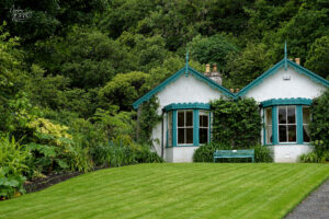 La Maison du Jardinier en Chef, Jardin clos victorien, Abbaye de Kylemore, Pollacappul, Co. Galway, Irlande