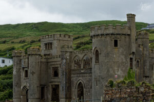 Clifden Castle (château de Clifden), Co. Galway, Irlande