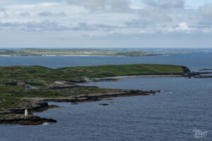 Wild Atlantic Way Discovery Point, Sky Road, Castle Demesne, Co. Galway, Irlande