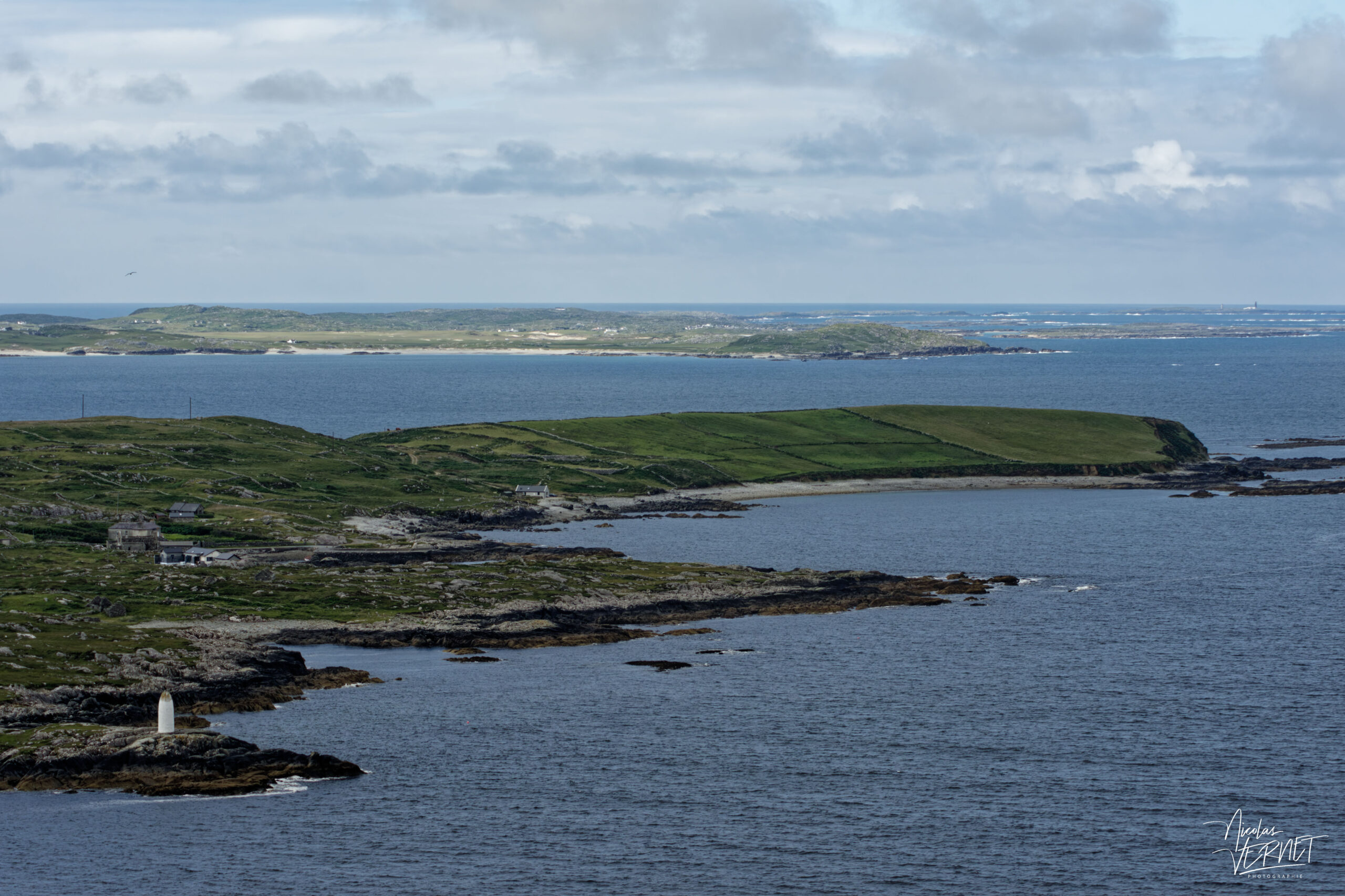 Wild Atlantic Way Discovery Point, Sky Road, Castle Demesne, Co. Galway, Irlande
