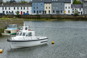 Le "Silent Anne" devant The Long Walk dans le port de Galway, Irlande