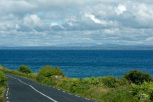 Baie de Galway vue depuis le Burren, Co. Clare, Irlande