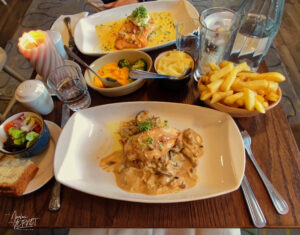 Restaurant Hamilton's (plat), Leenaun, Galway, Irlande